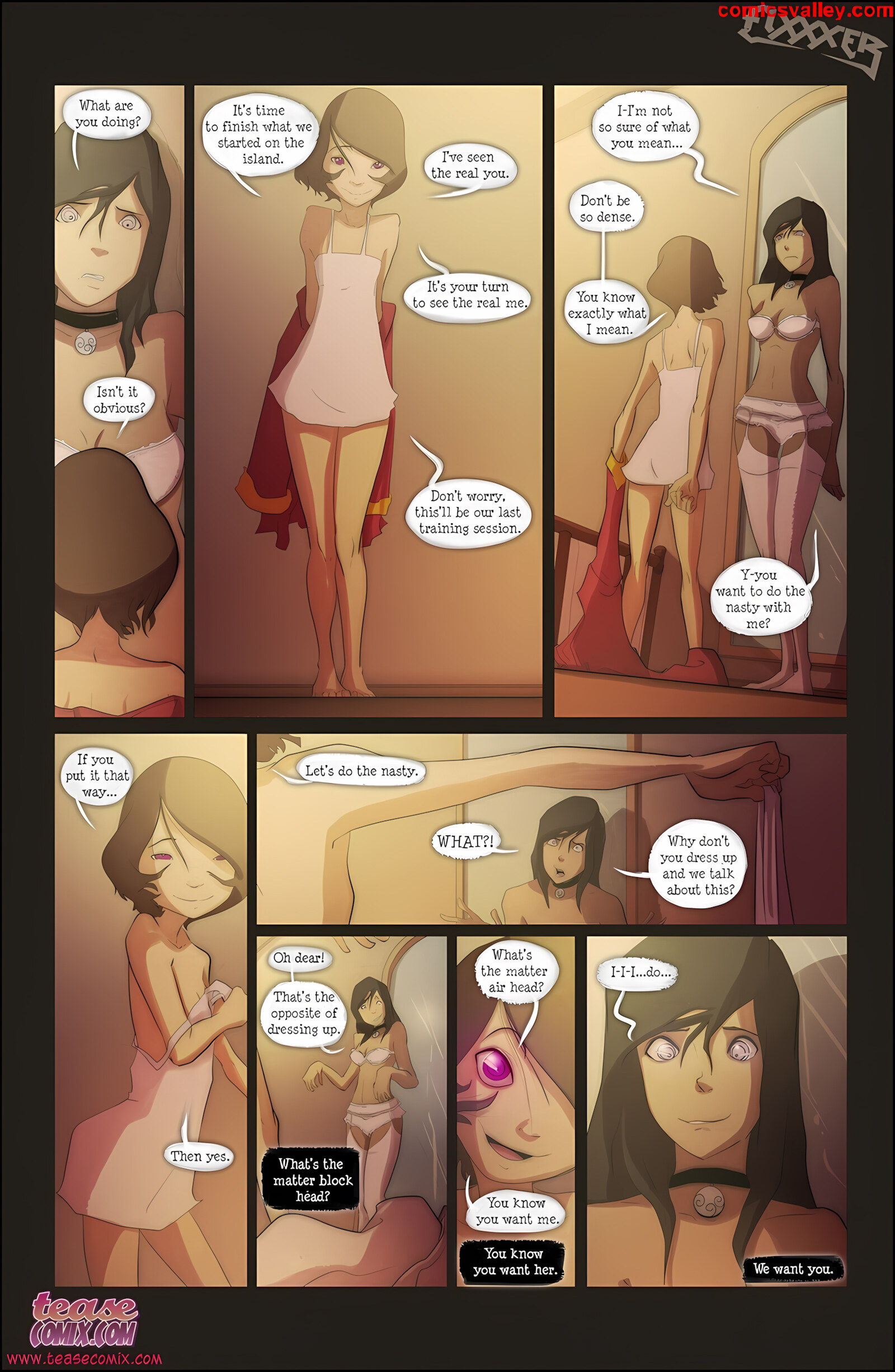 The Legend of Korra – Under my Thumb [Tease Comix], The Legend of Korra - Under my Thumb, page 42 of 68