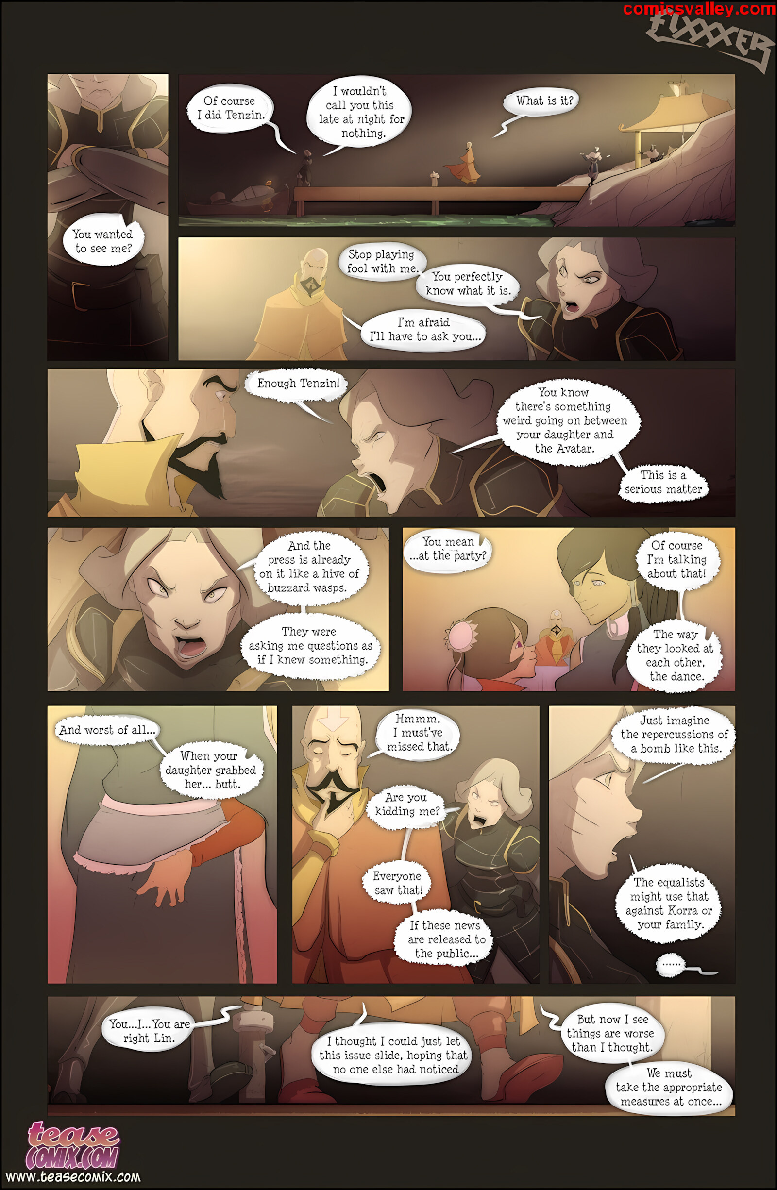 The Legend of Korra – Under my Thumb [Tease Comix], The Legend of Korra - Under my Thumb, page 50 of 68