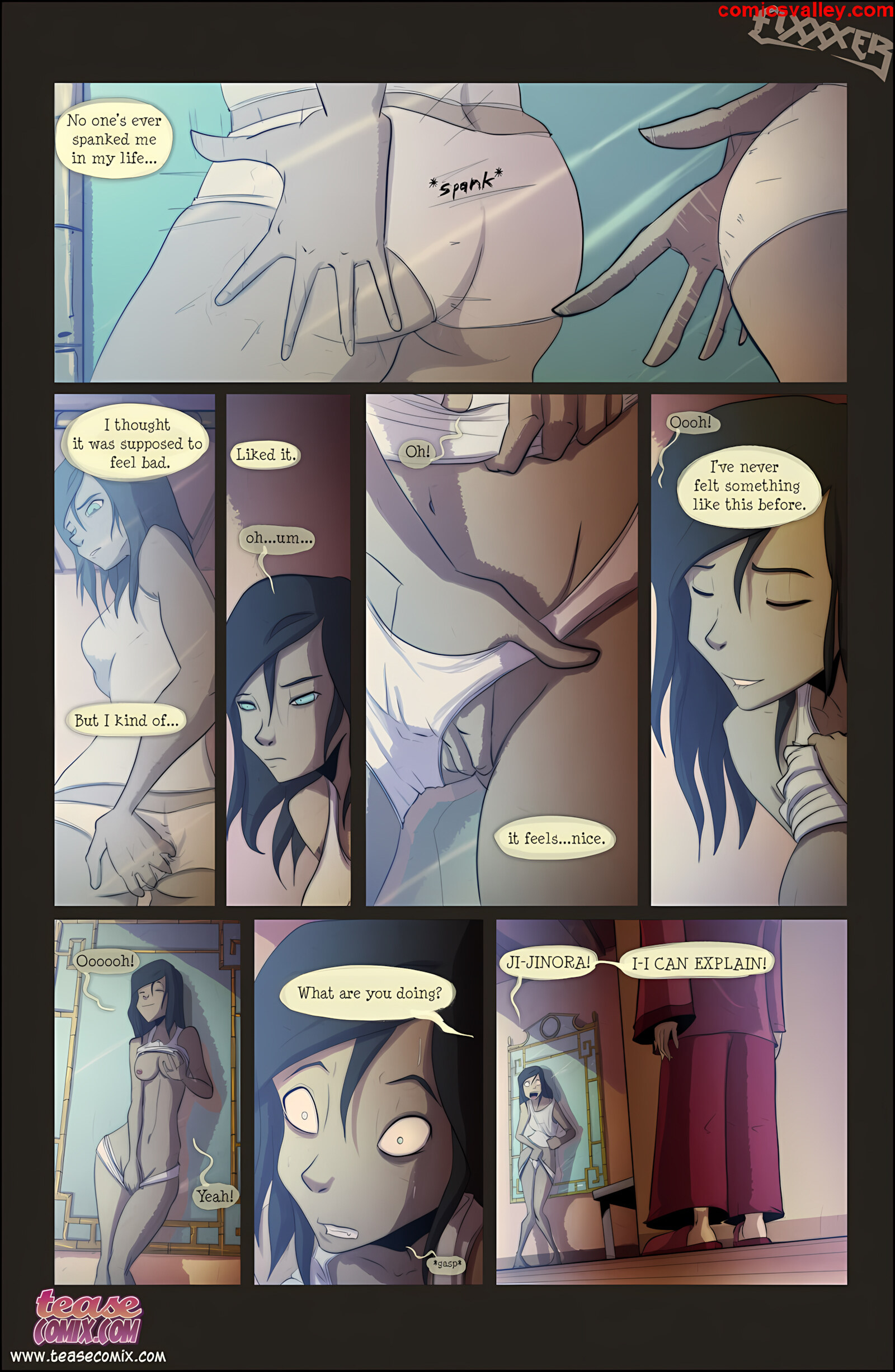 The Legend of Korra – Under my Thumb [Tease Comix], The Legend of Korra - Under my Thumb, page 55 of 68