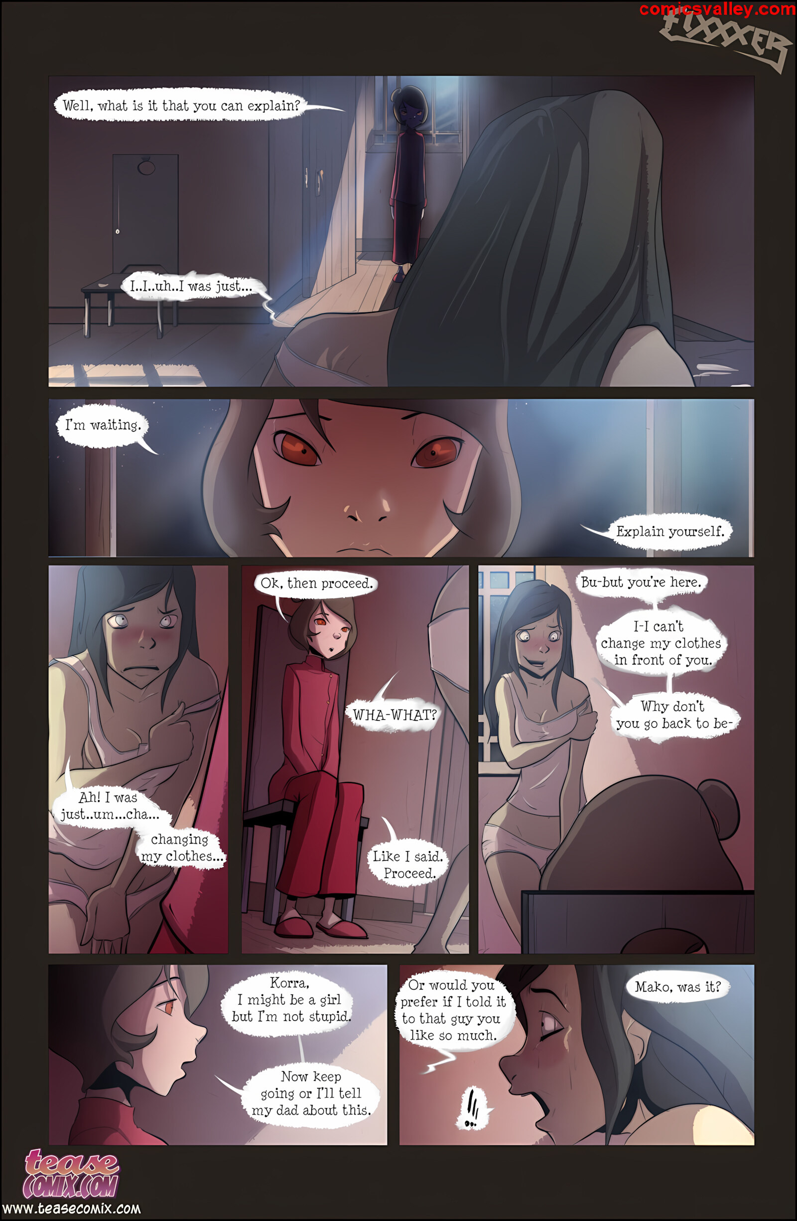 The Legend of Korra – Under my Thumb [Tease Comix], The Legend of Korra - Under my Thumb, page 56 of 68