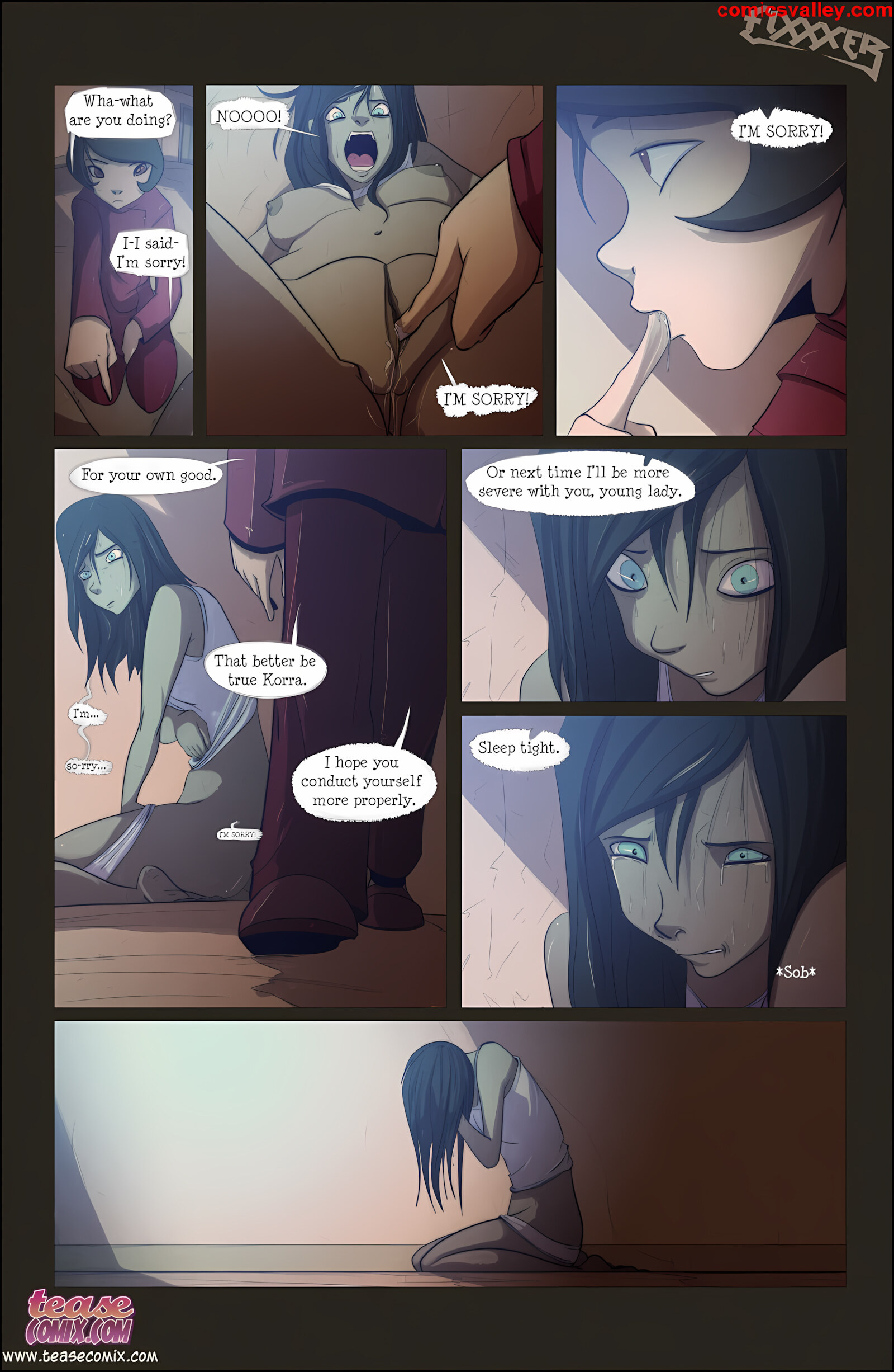 The Legend of Korra – Under my Thumb [Tease Comix], The Legend of Korra - Under my Thumb, page 59 of 68