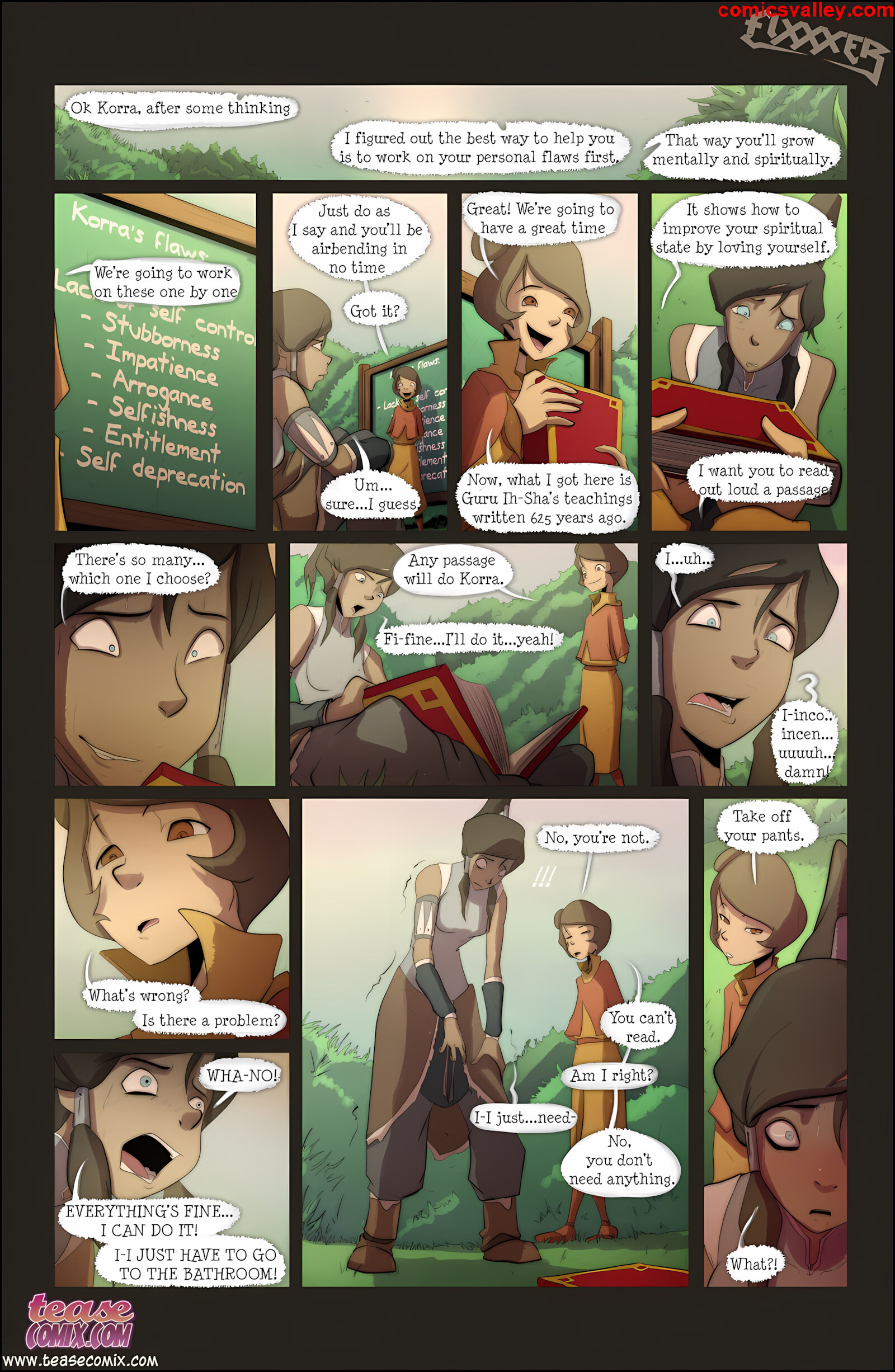 The Legend of Korra – Under my Thumb [Tease Comix], The Legend of Korra - Under my Thumb, page 61 of 68