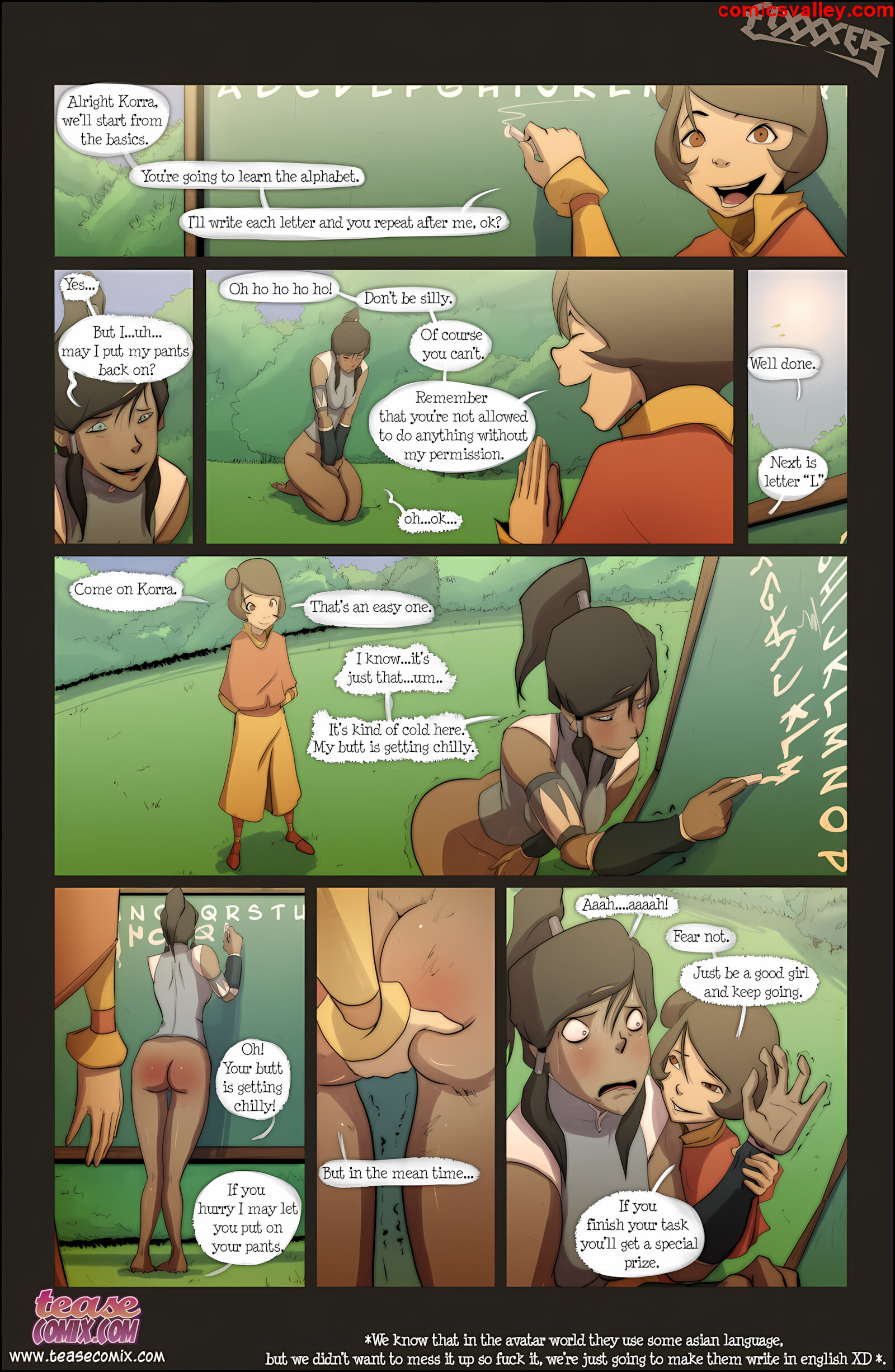 The Legend of Korra – Under my Thumb [Tease Comix], The Legend of Korra - Under my Thumb, page 66 of 68