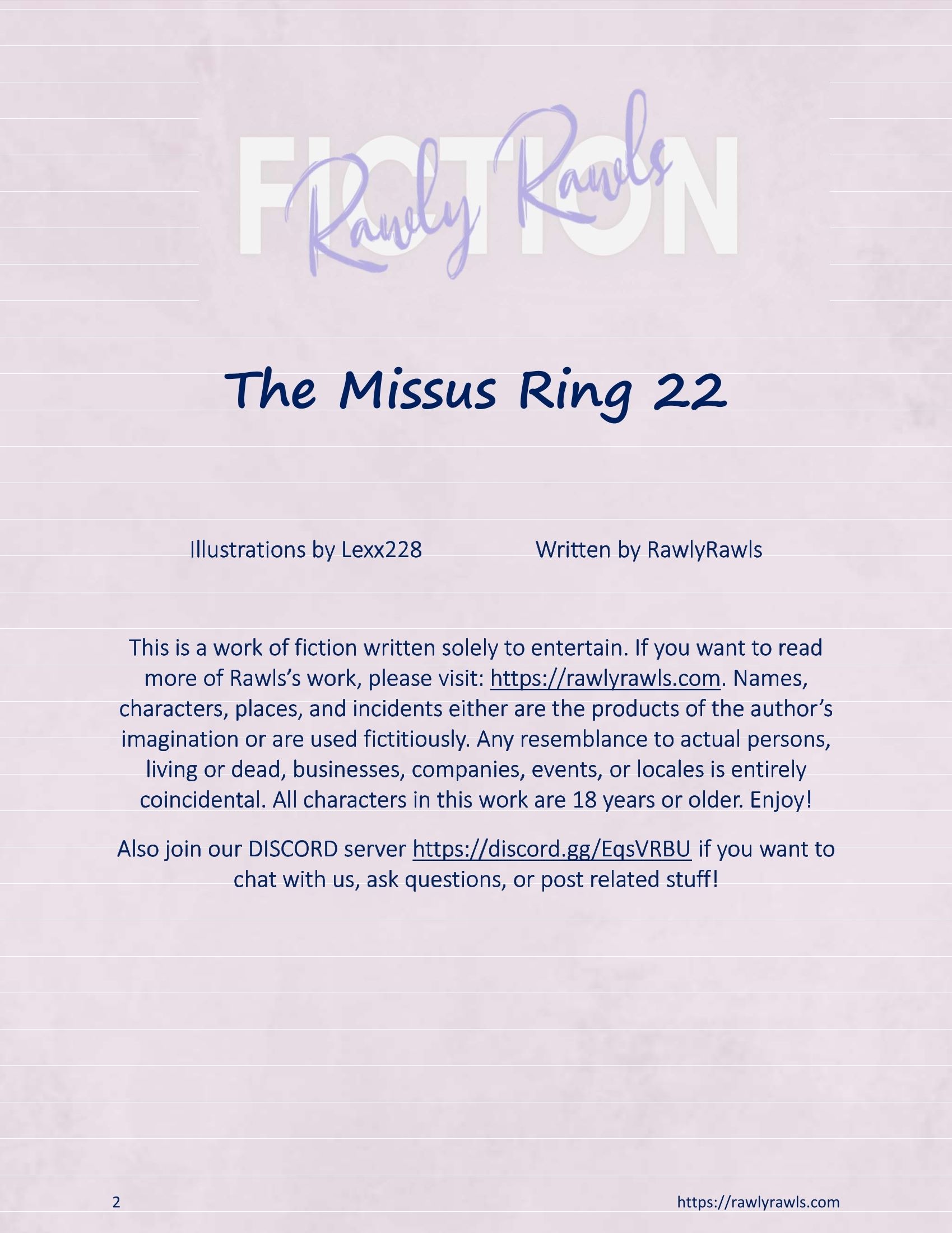 The Missus Ring 11-30 [Lexx228], The Missus Ring 22, page 2 of 14