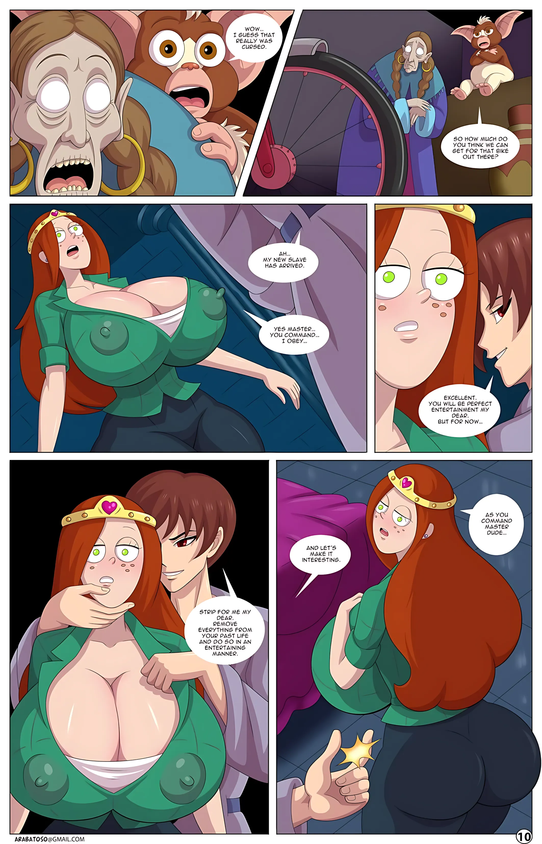 The Multiverse Hypno Harem [Arabatos], 3 . The Multiverse Hypno Harem - Chapter 3, page 11 of 23
