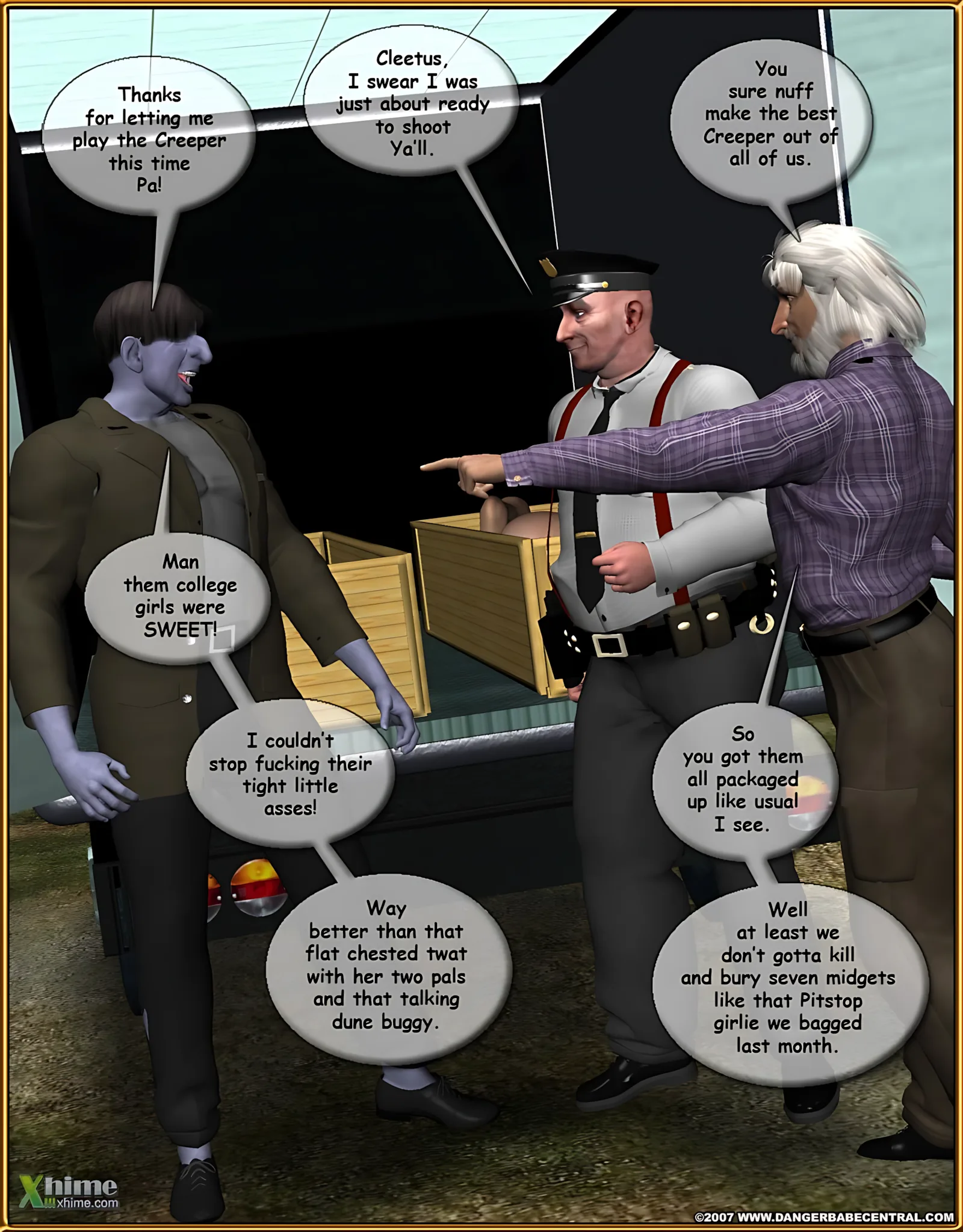 The Mystery Of The Creeper [MrX], The Mystery Of The Creeper, page 9 of 40