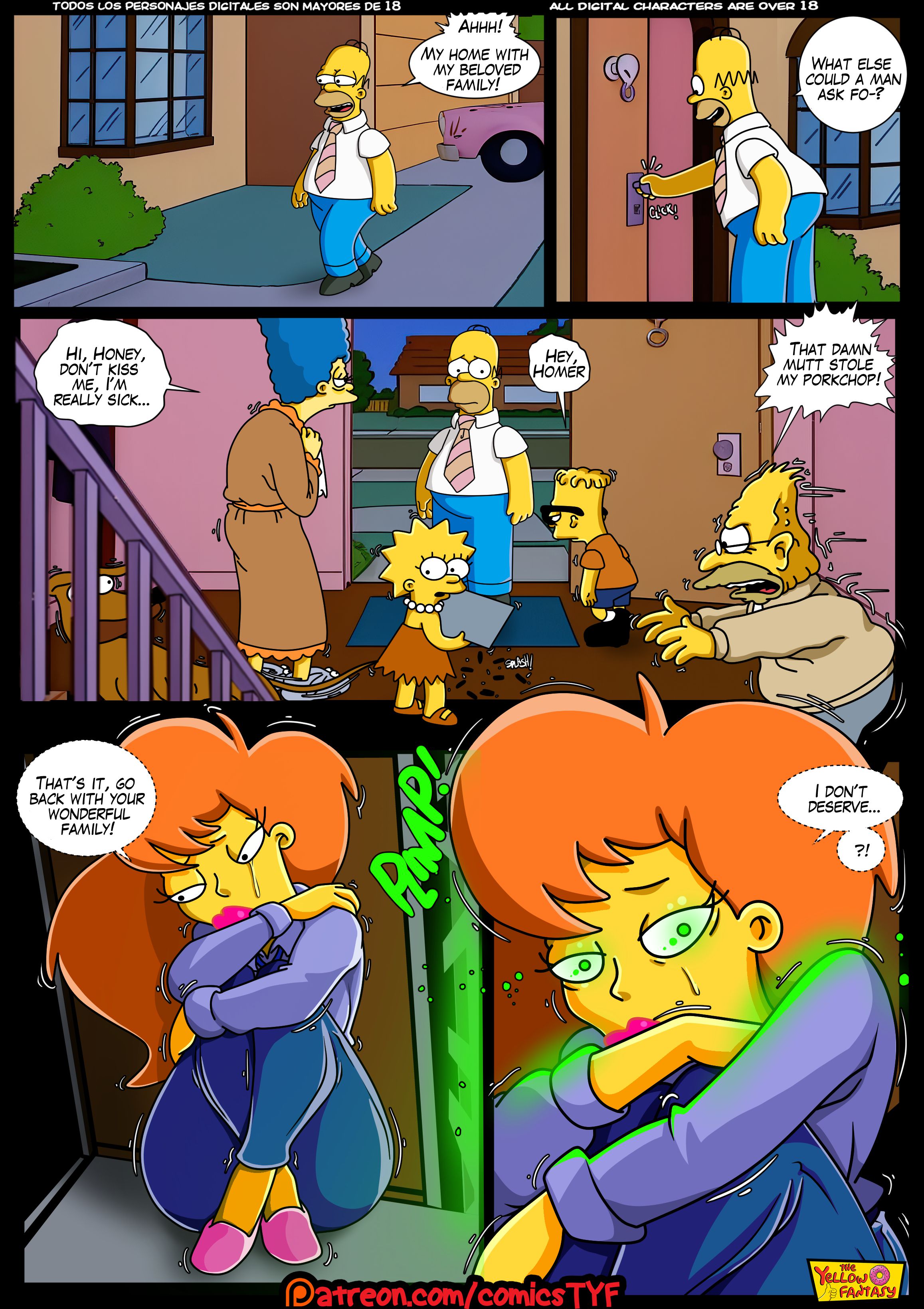 The Yellow Fantasy Series [The Simpsons], Radioactive Love - Chapter 1.5, page 24 of 31