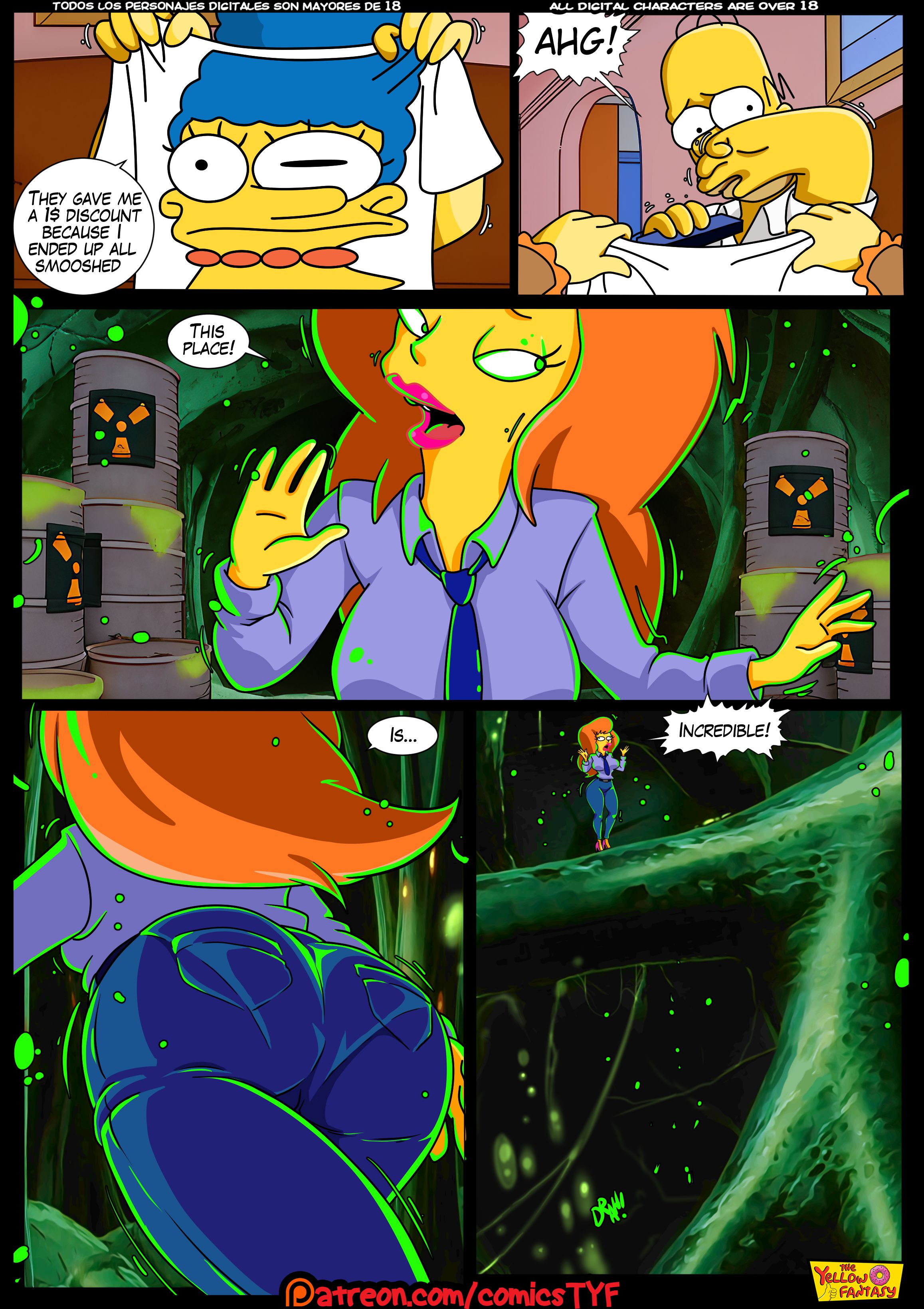 The Yellow Fantasy Series [The Simpsons], Radioactive Love - Chapter 1.5, page 25 of 31