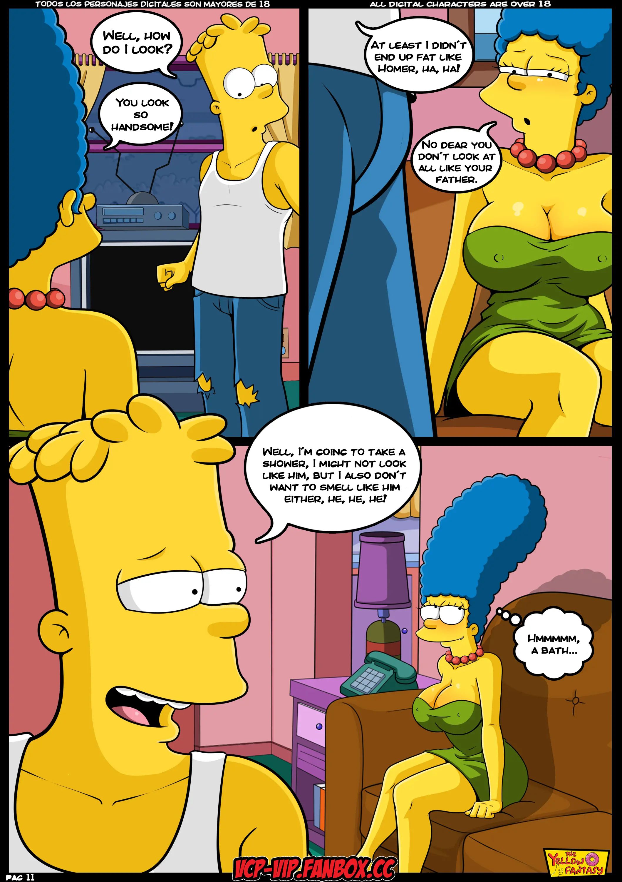 The Yellow Fantasy Series [The Simpsons], From Ten To Twenty Something - Chapter 3, page 3 of 32
