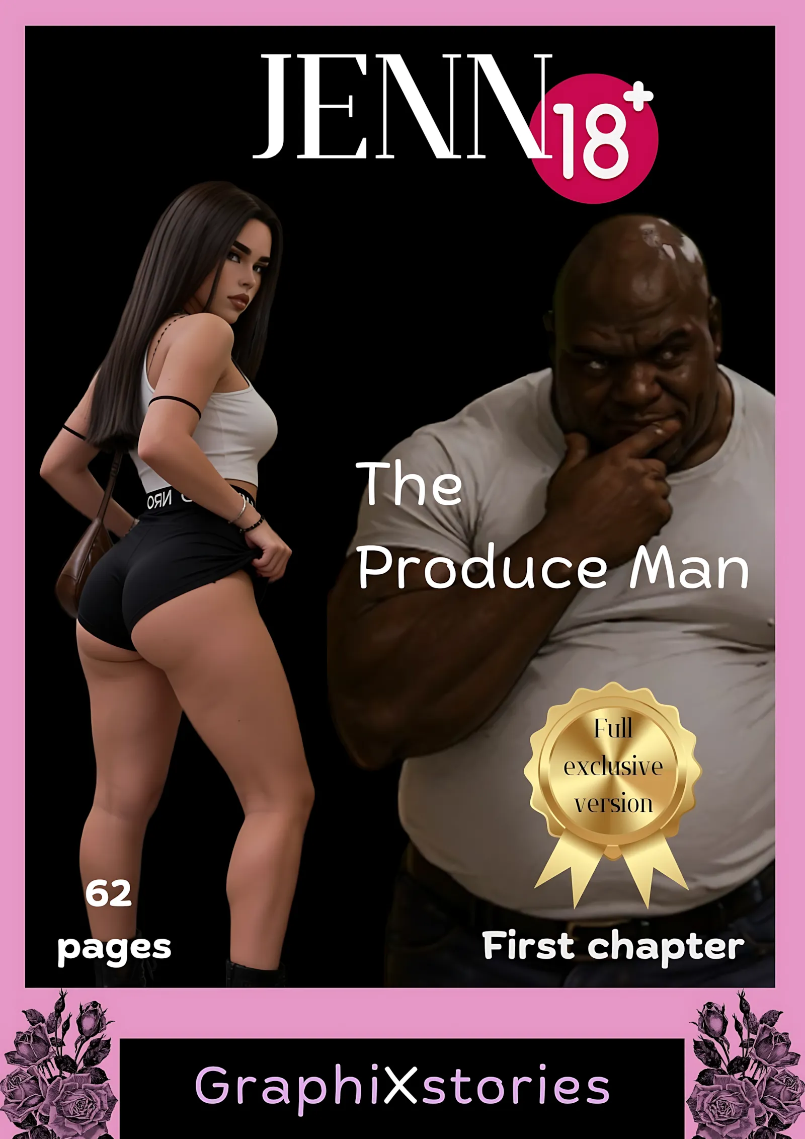 The produce Man – AI Version [GraphiXstories], 6. The produce Man - Part 6 [ illustratedinterracial AI ], page 15 of 15