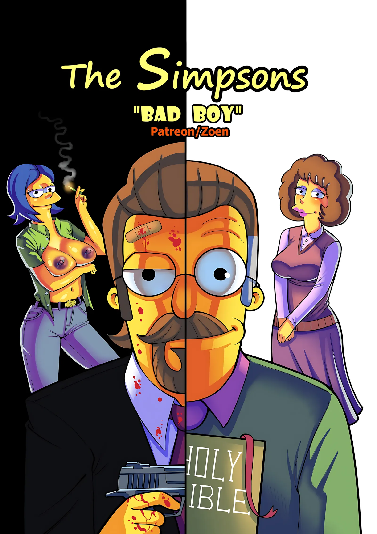 The Simpsons “Bad Boy” [Zoen], The Simpsons "Bad Boy", page 1 of 105