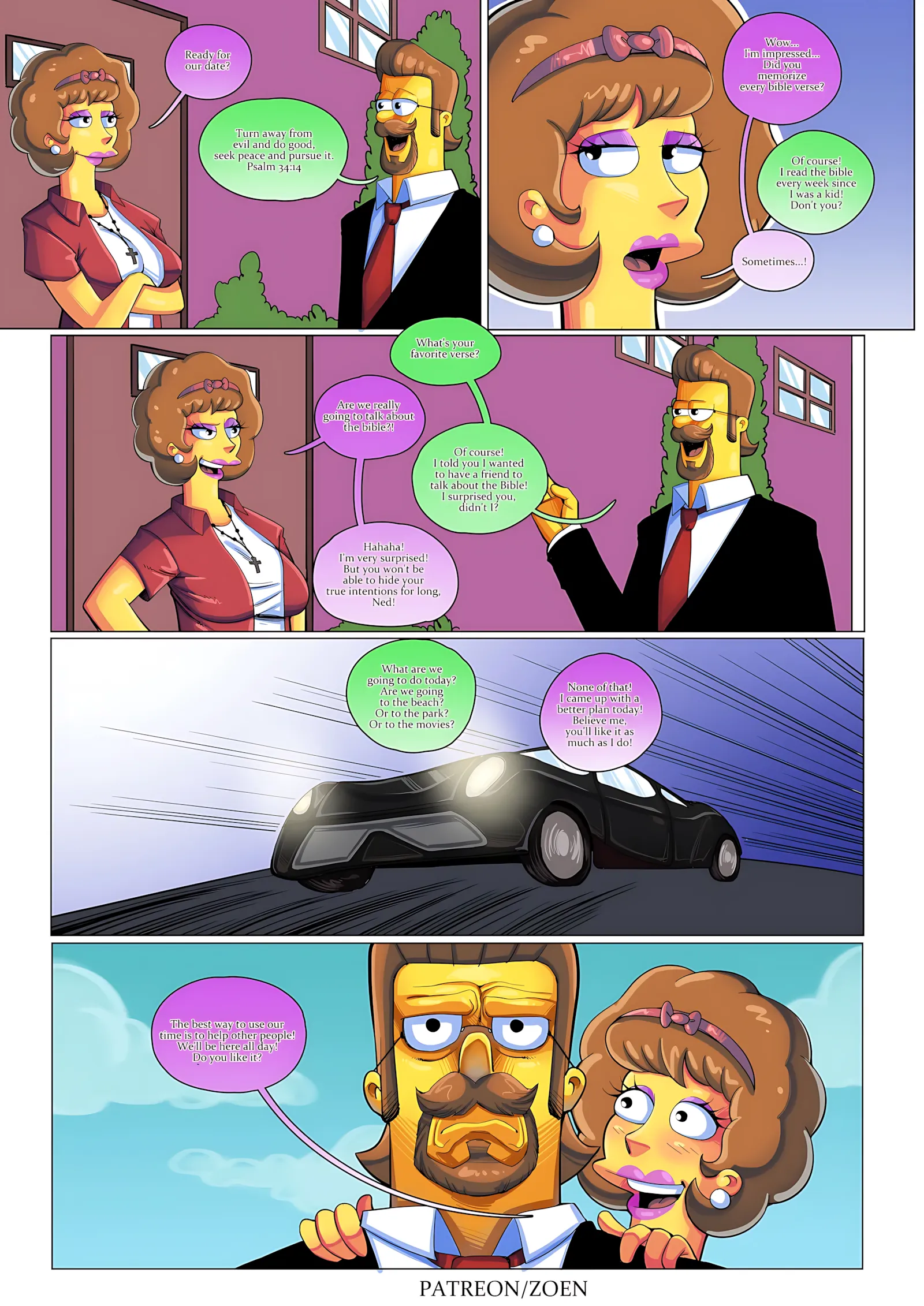 The Simpsons “Bad Boy” [Zoen], The Simpsons "Bad Boy", page 45 of 105