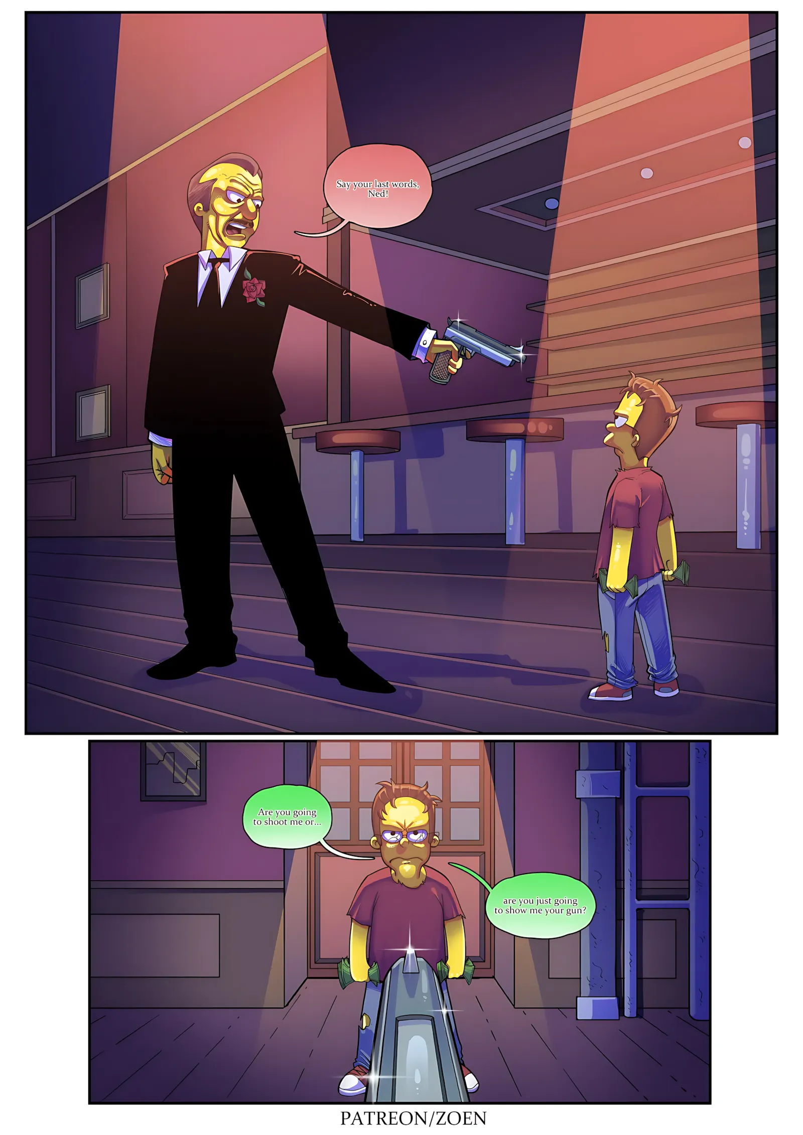 The Simpsons “Bad Boy” [Zoen], The Simpsons "Bad Boy", page 6 of 105
