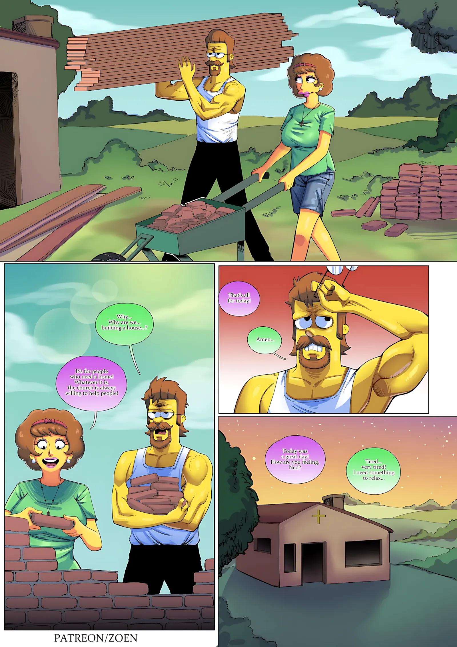 The Simpsons “Bad Boy” [Zoen], The Simpsons "Bad Boy", page 68 of 105