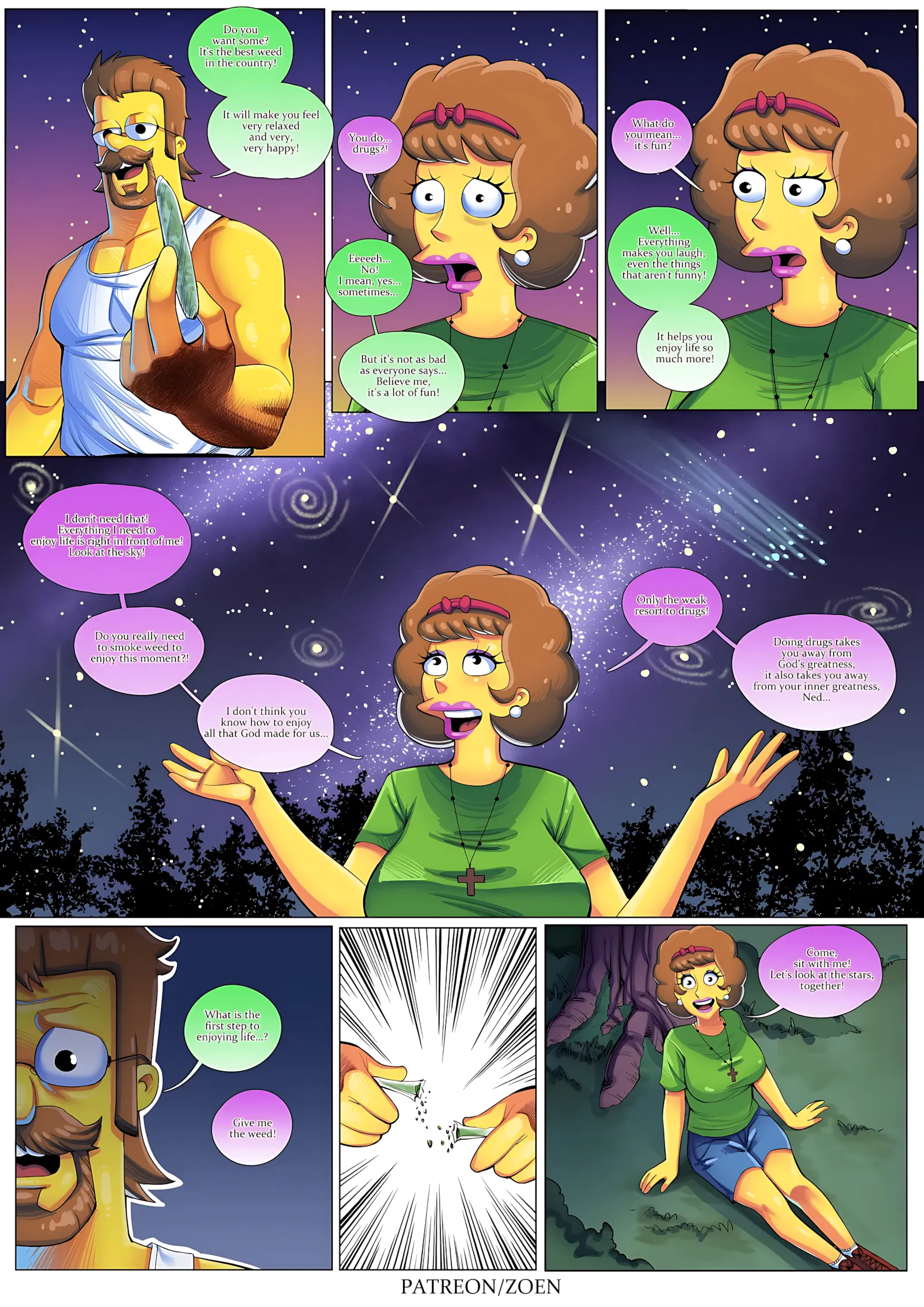 The Simpsons “Bad Boy” [Zoen], The Simpsons "Bad Boy", page 69 of 105