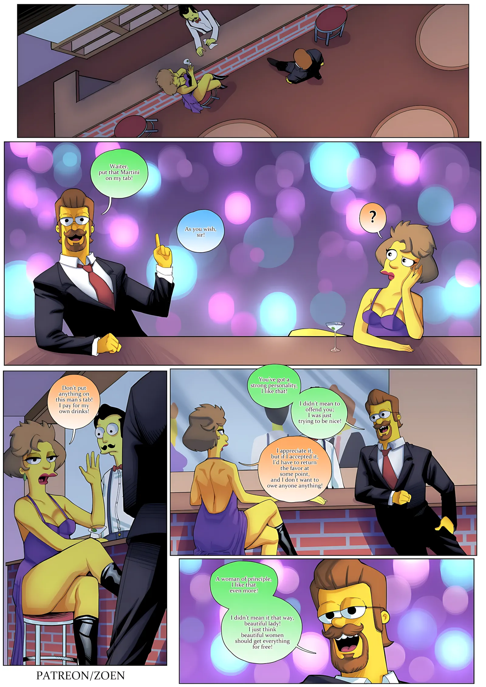 The Simpsons “Bad Boy” [Zoen], The Simpsons "Bad Boy", page 92 of 105