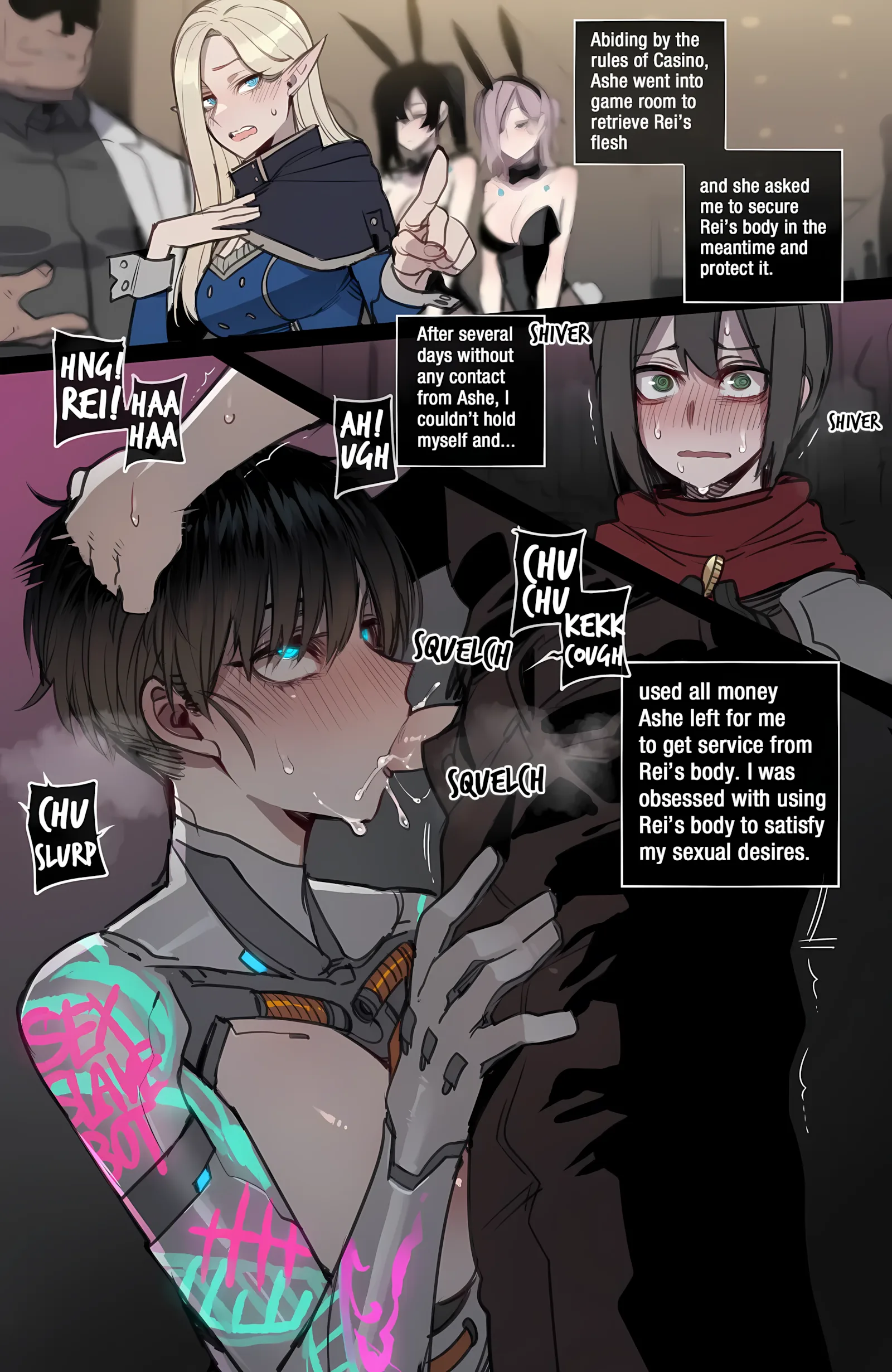 Bad Ending Party [ratatatat74], Bad Ending Party, page 68 of 79