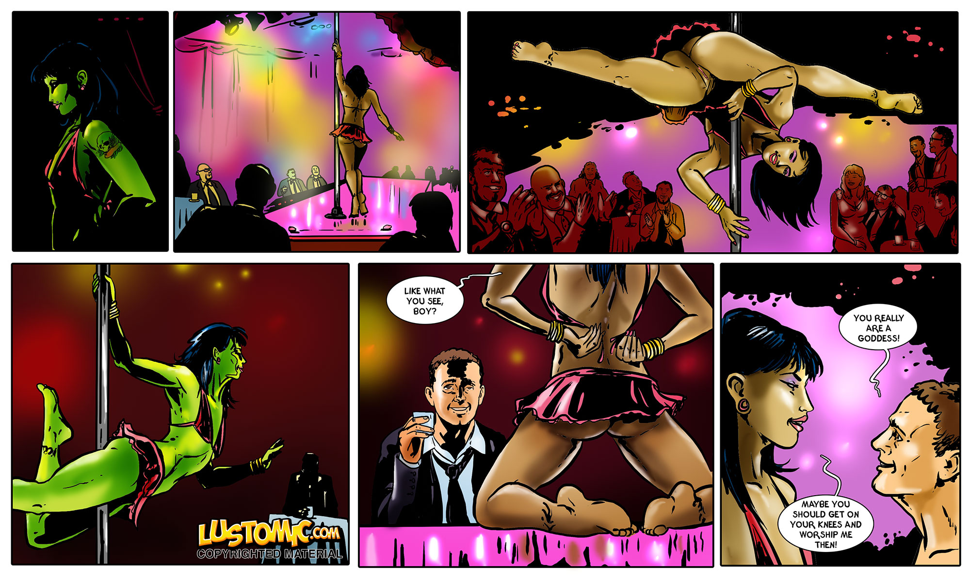 The Strip Club [Lustomic], The Strip Club, page 4 of 20