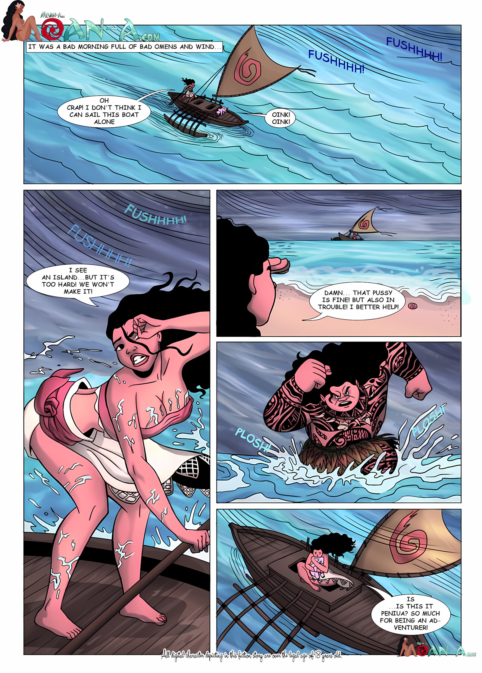 Bad [Moan-A], Bad, page 1 of 10