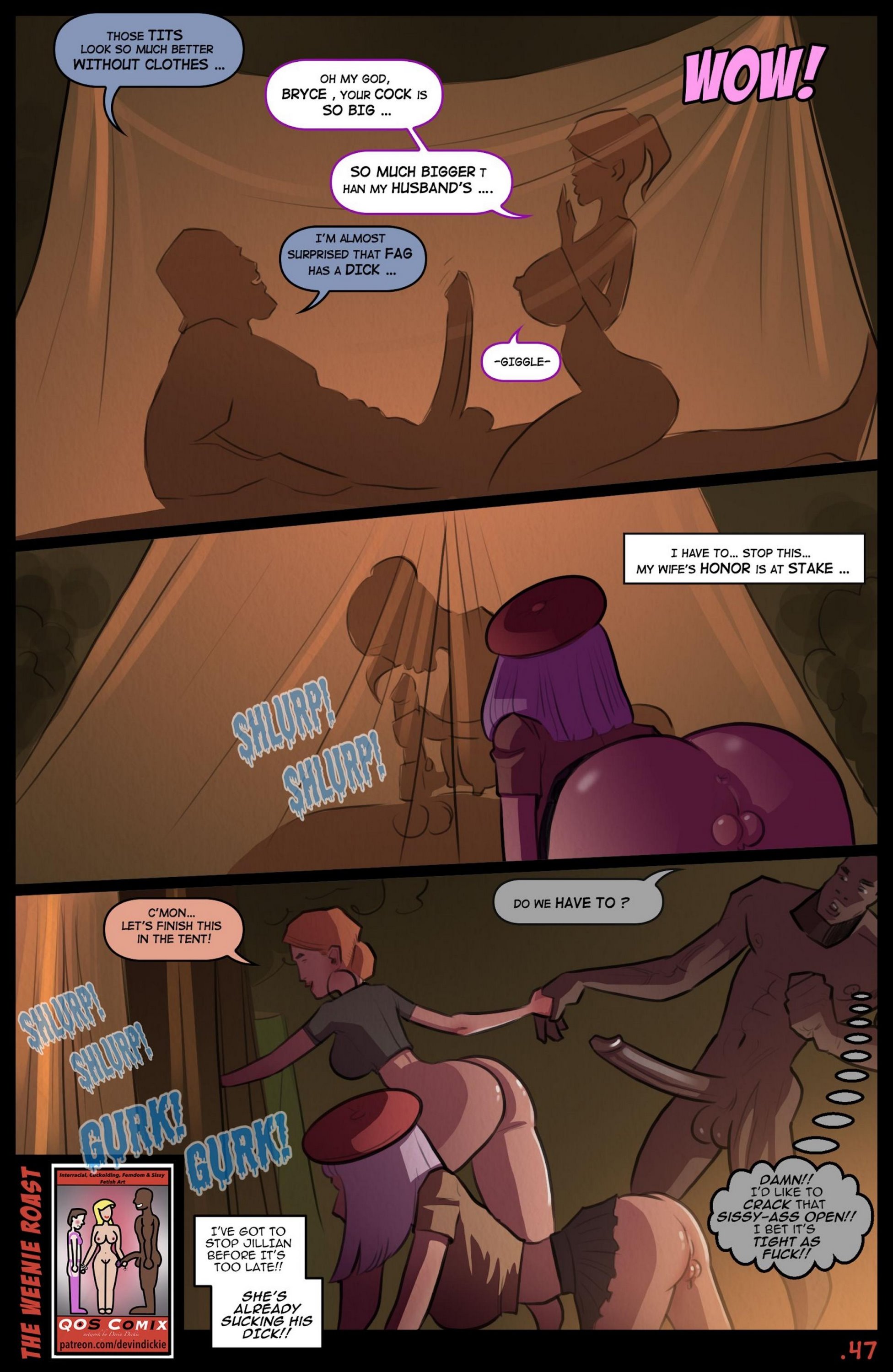 The Weenie Roast [Devin Dickie], The Weenie Roast, page 48 of 56