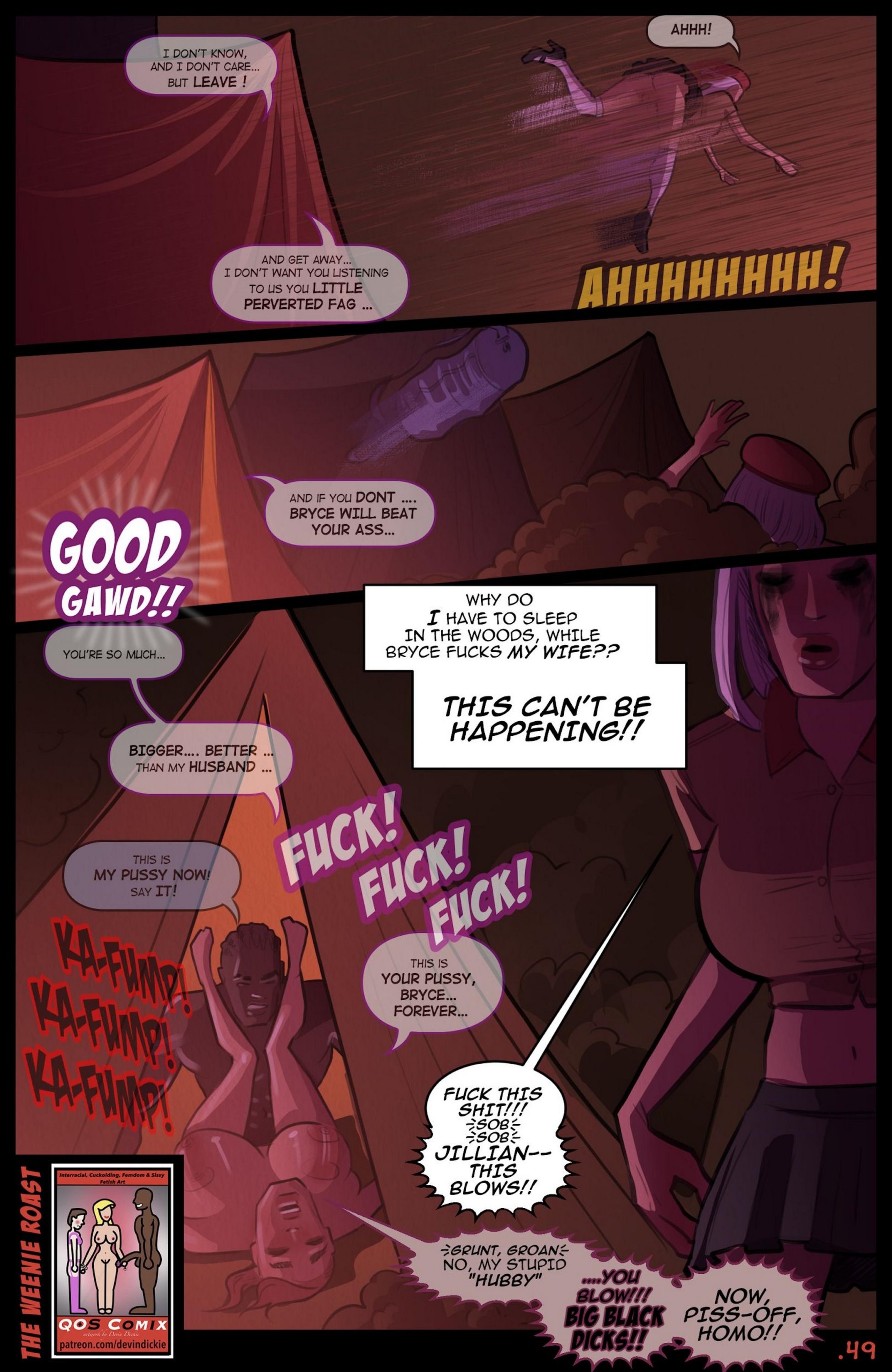 The Weenie Roast [Devin Dickie], The Weenie Roast, page 50 of 56