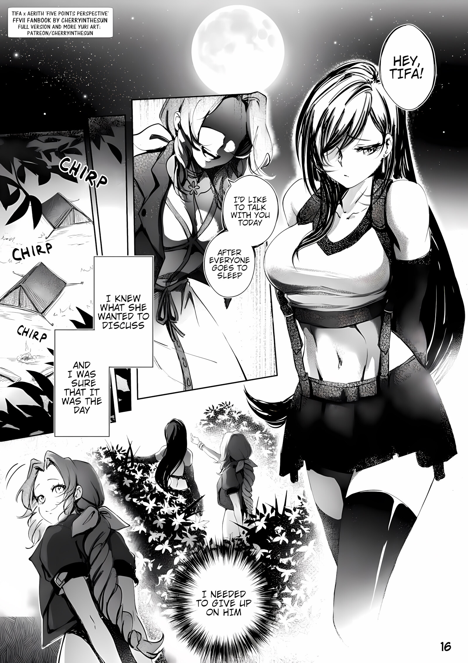 Tifa x Aerith – Five Point Perspective [CherryInTheSun], Tifa x Aerith - Five Point Perspective, page 14 of 78