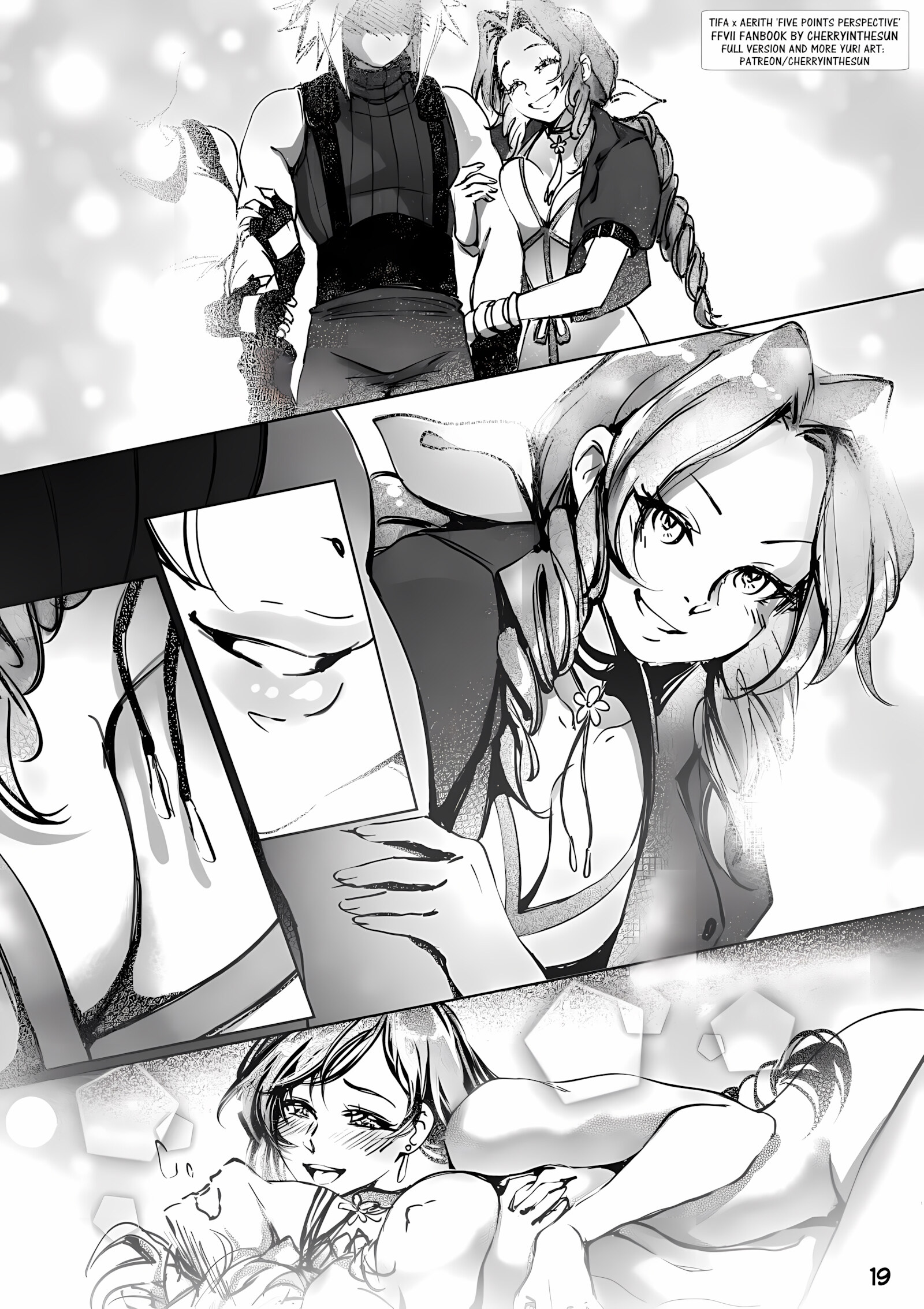 Tifa x Aerith – Five Point Perspective [CherryInTheSun], Tifa x Aerith - Five Point Perspective, page 17 of 78