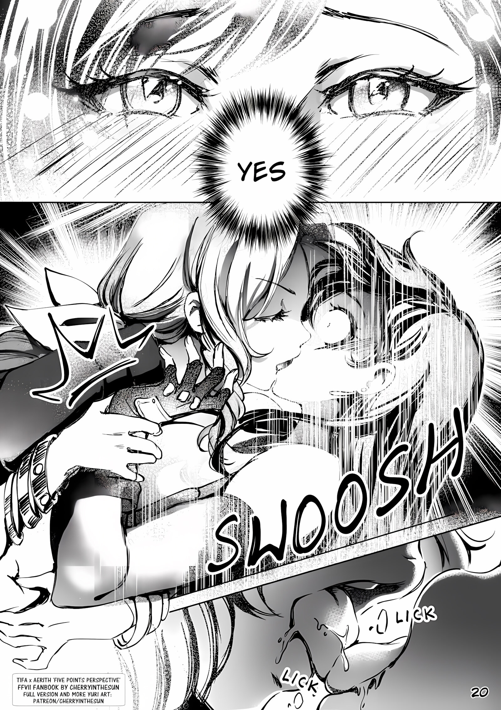 Tifa x Aerith – Five Point Perspective [CherryInTheSun], Tifa x Aerith - Five Point Perspective, page 18 of 78