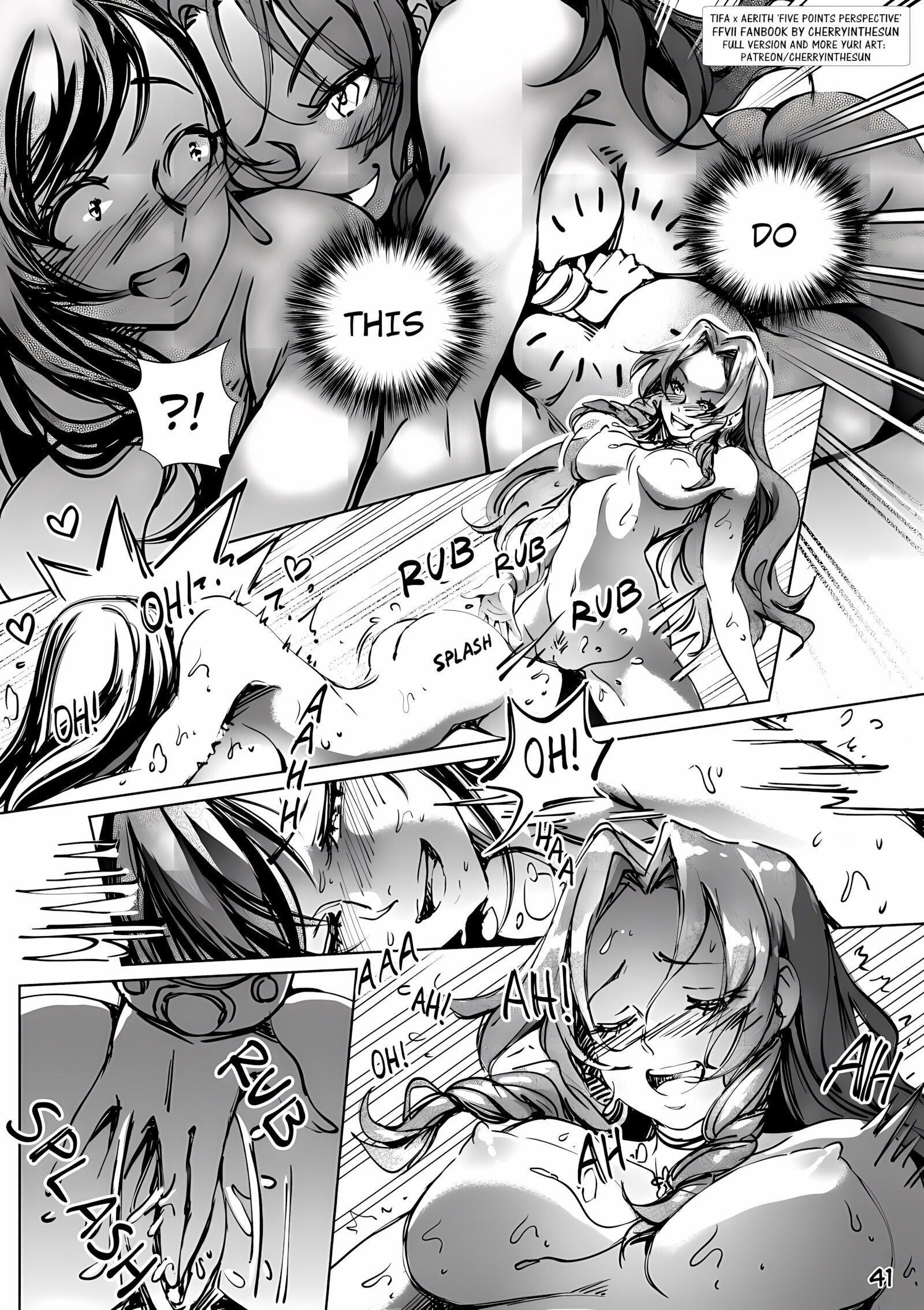 Tifa x Aerith – Five Point Perspective [CherryInTheSun], Tifa x Aerith - Five Point Perspective, page 38 of 78