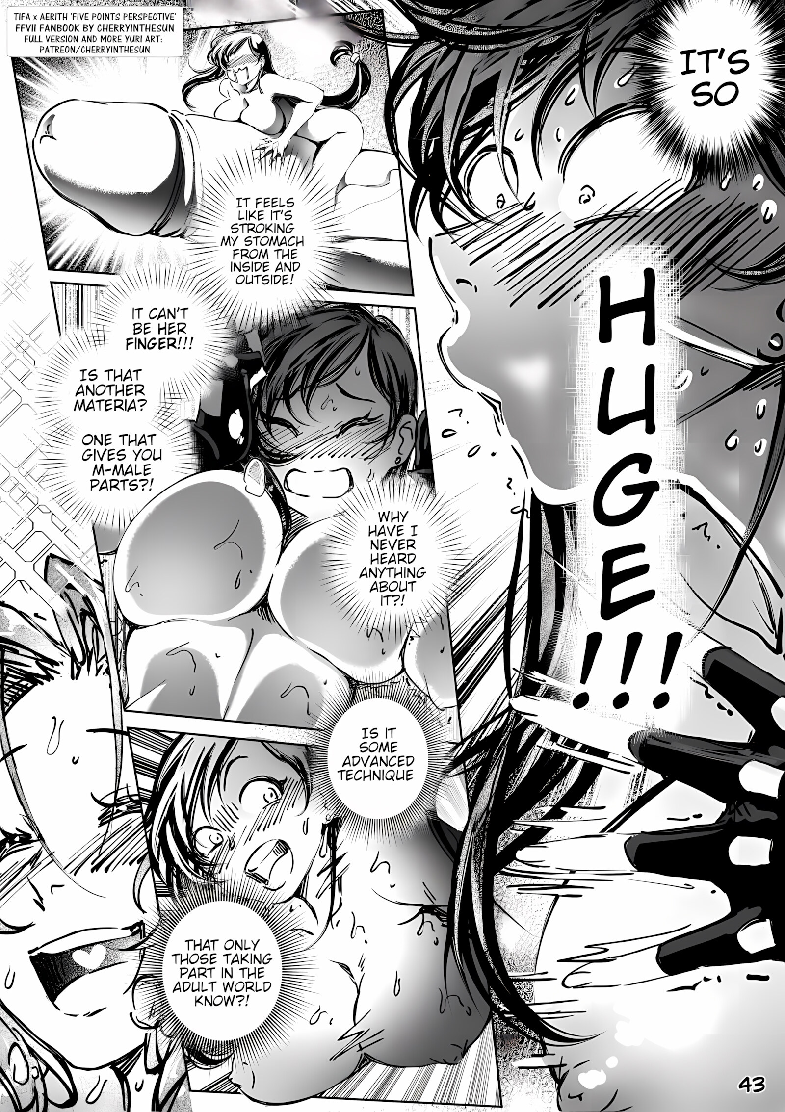 Tifa x Aerith – Five Point Perspective [CherryInTheSun], Tifa x Aerith - Five Point Perspective, page 40 of 78
