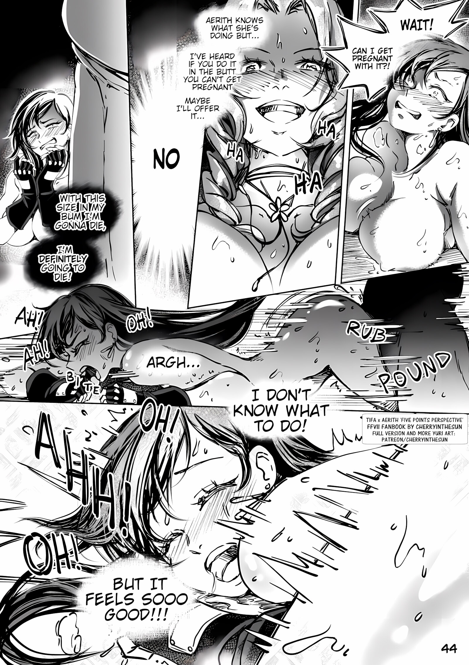 Tifa x Aerith – Five Point Perspective [CherryInTheSun], Tifa x Aerith - Five Point Perspective, page 41 of 78