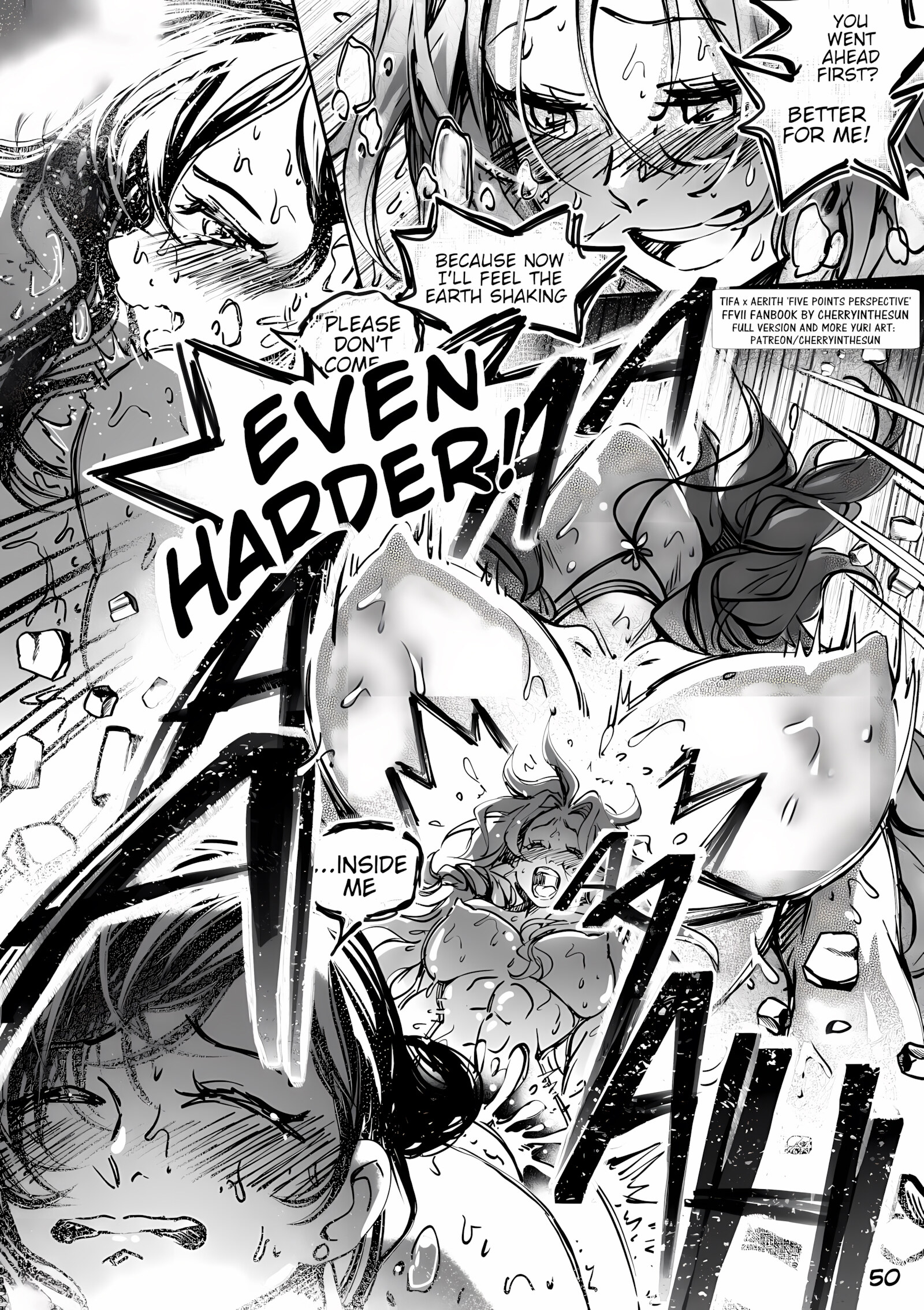 Tifa x Aerith – Five Point Perspective [CherryInTheSun], Tifa x Aerith - Five Point Perspective, page 46 of 78