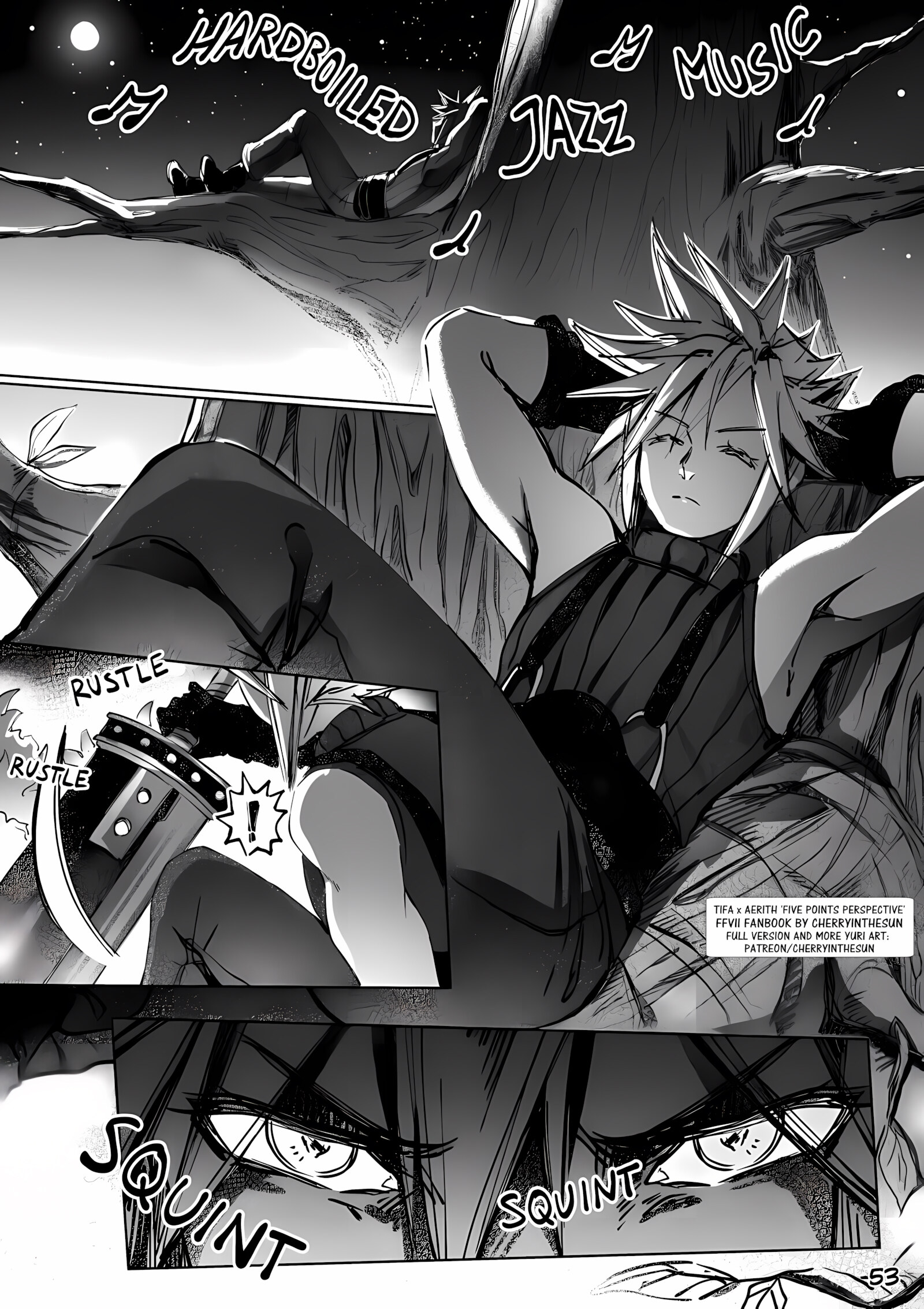 Tifa x Aerith – Five Point Perspective [CherryInTheSun], Tifa x Aerith - Five Point Perspective, page 49 of 78