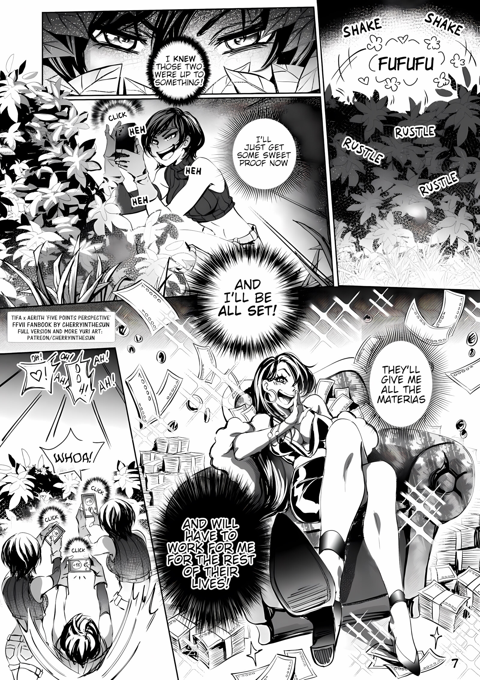 Tifa x Aerith – Five Point Perspective [CherryInTheSun], Tifa x Aerith - Five Point Perspective, page 6 of 78
