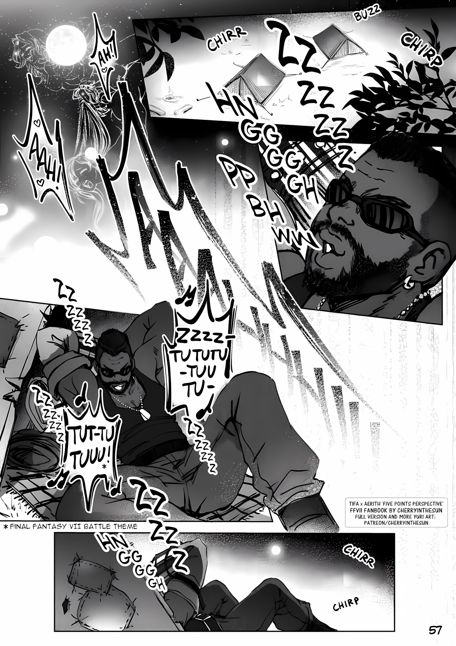 Tifa x Aerith – Five Point Perspective [CherryInTheSun], Tifa x Aerith - Five Point Perspective, page 53 of 78