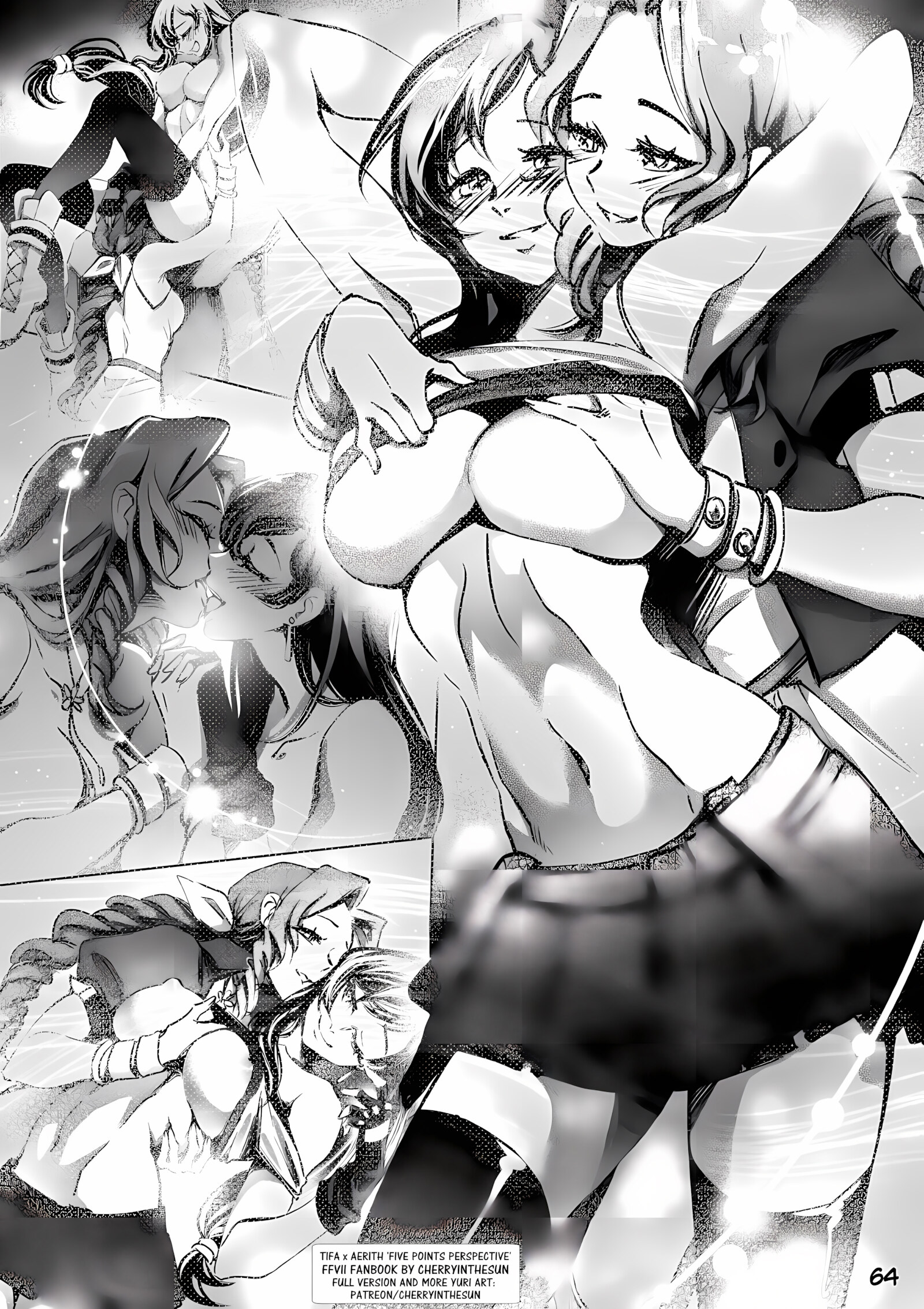 Tifa x Aerith – Five Point Perspective [CherryInTheSun], Tifa x Aerith - Five Point Perspective, page 60 of 78