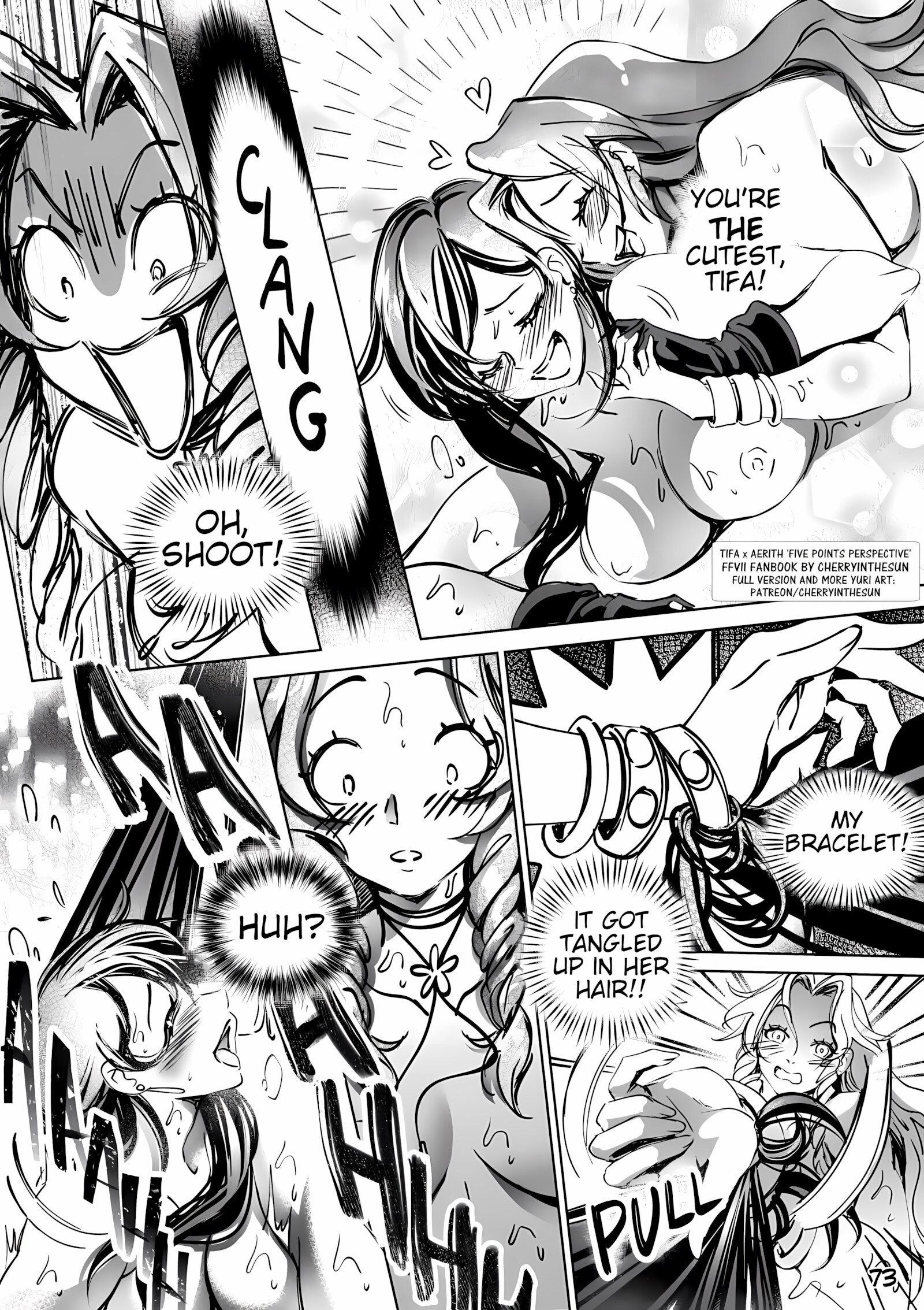 Tifa x Aerith – Five Point Perspective [CherryInTheSun], Tifa x Aerith - Five Point Perspective, page 69 of 78