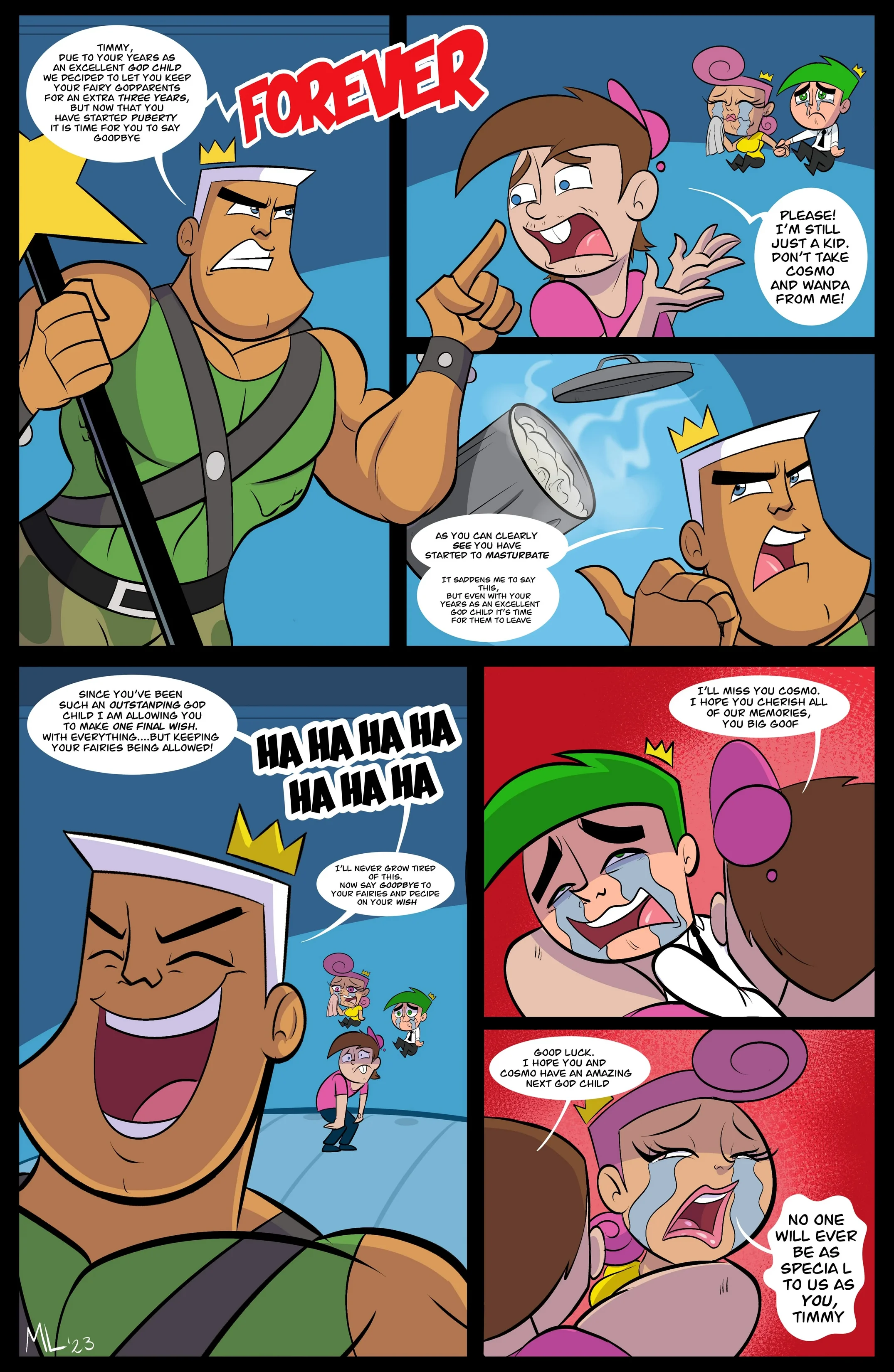 Timmy’s Final Wish (The Fairly Oddparents) [Ameizing Lewds], 1. Timmy's Final Wish (The Fairly Oddparents), page 3 of 20