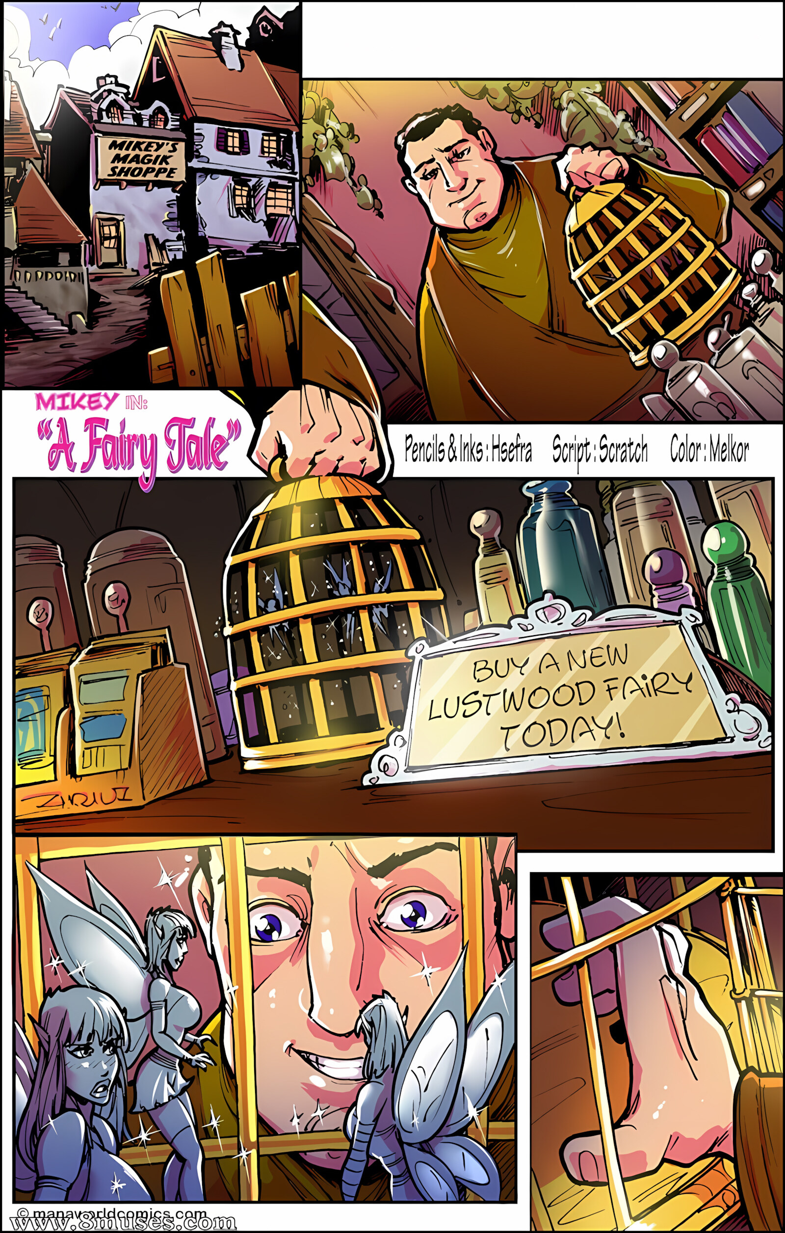 A Fairy Tale [Mana World], A Fairy Tale, page 1 of 6