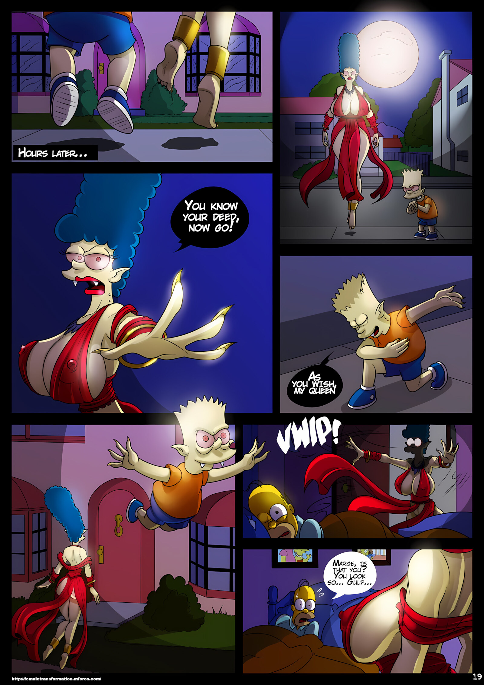 Treehouse Of Horror [KogeiKun], Treehouse Of Horror 4, page 21 of 40