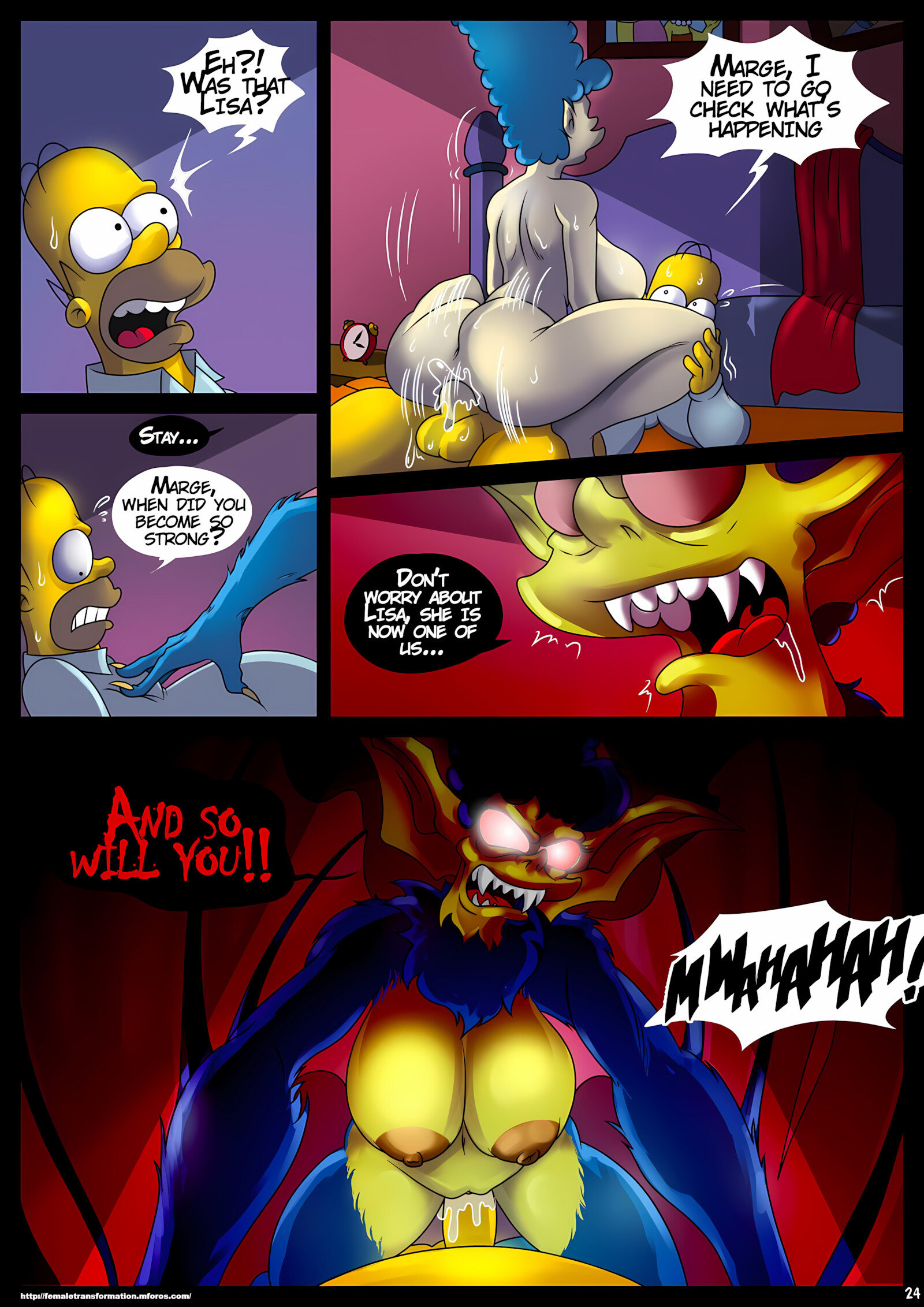 Treehouse Of Horror [KogeiKun], Treehouse Of Horror 4, page 26 of 40
