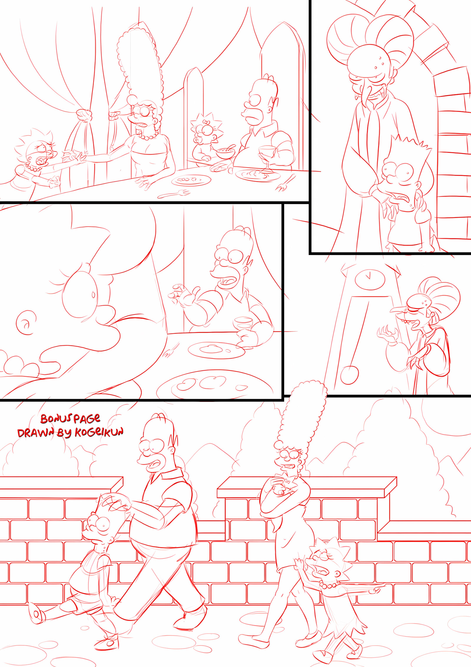 Treehouse Of Horror [KogeiKun], Treehouse Of Horror 4, page 34 of 40