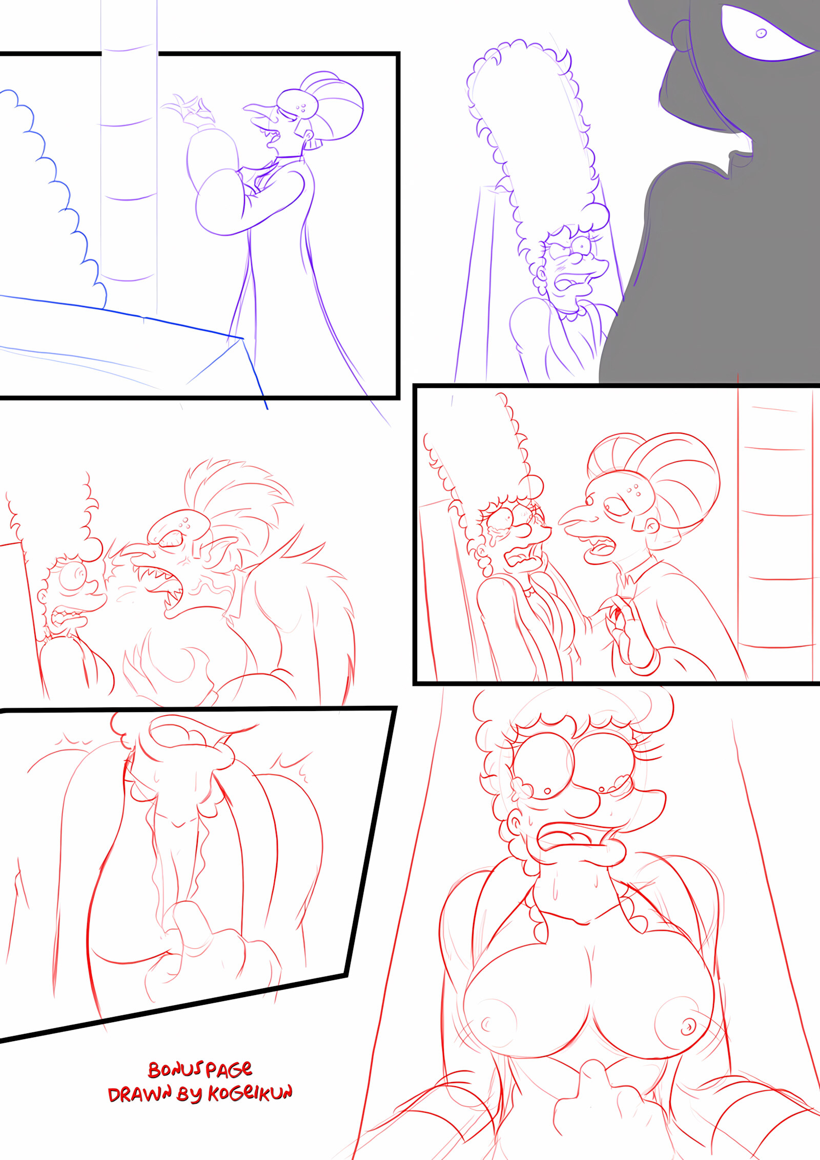 Treehouse Of Horror [KogeiKun], Treehouse Of Horror 4, page 38 of 40