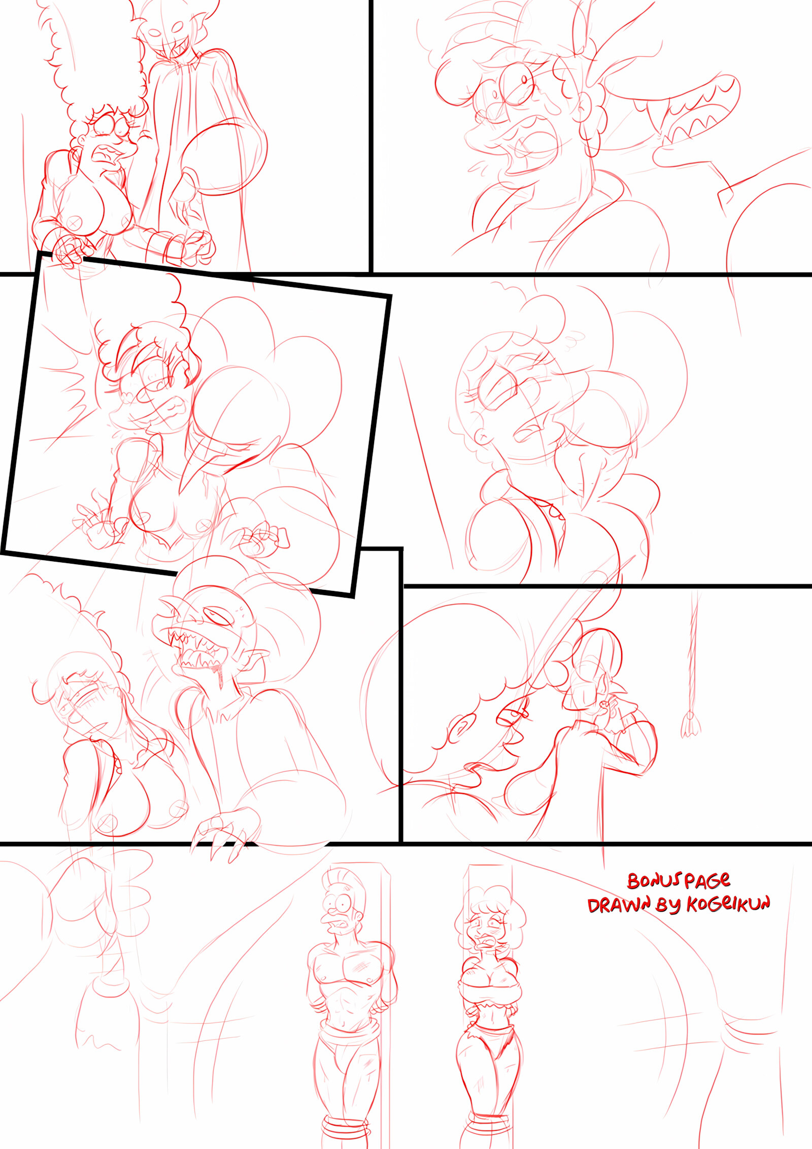 Treehouse Of Horror [KogeiKun], Treehouse Of Horror 4, page 39 of 40