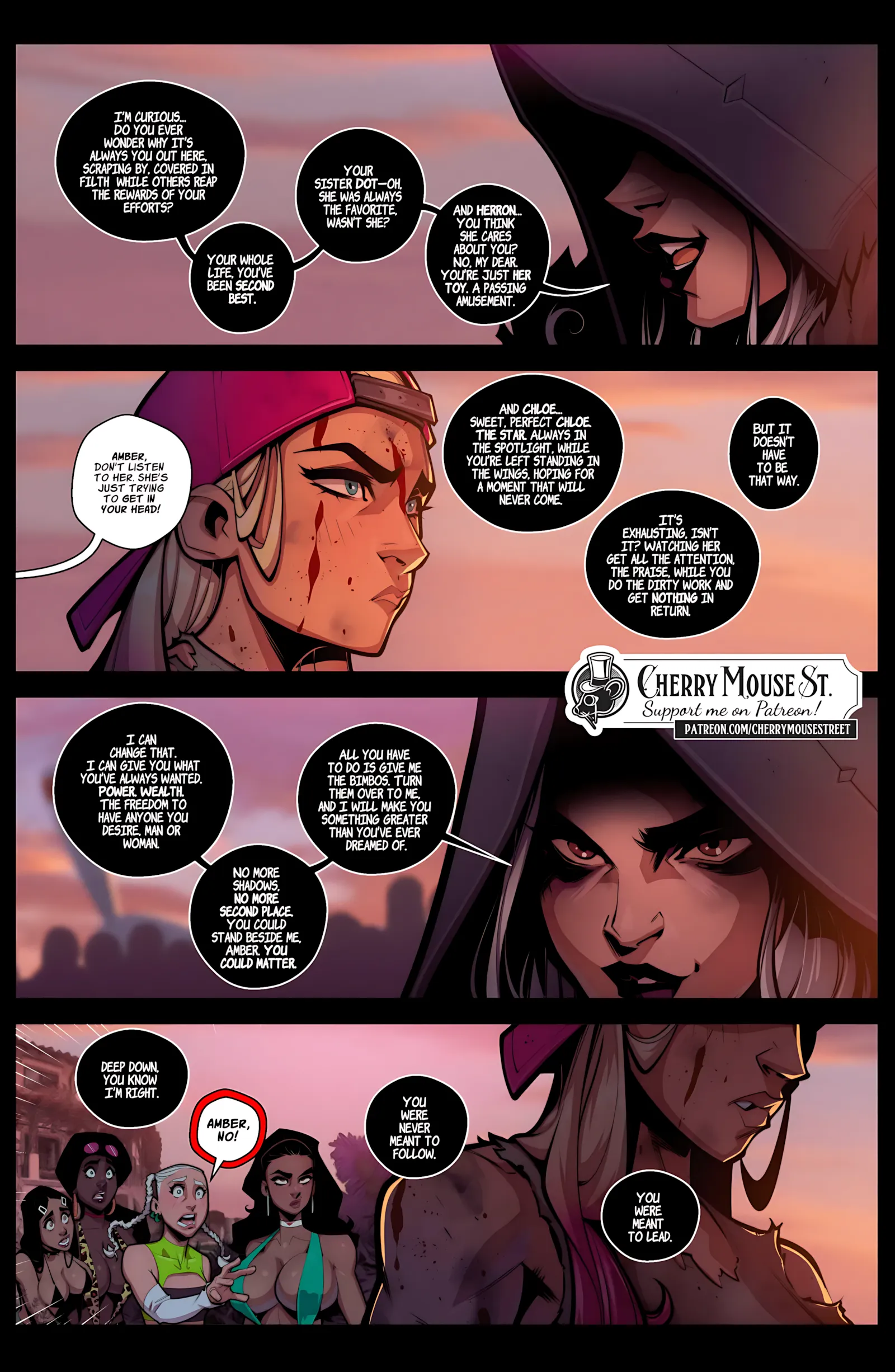 Trish and Amber: The Mexican Job [Cherry Mouse Street], Trish and Amber: The Mexican, page 33 of 40
