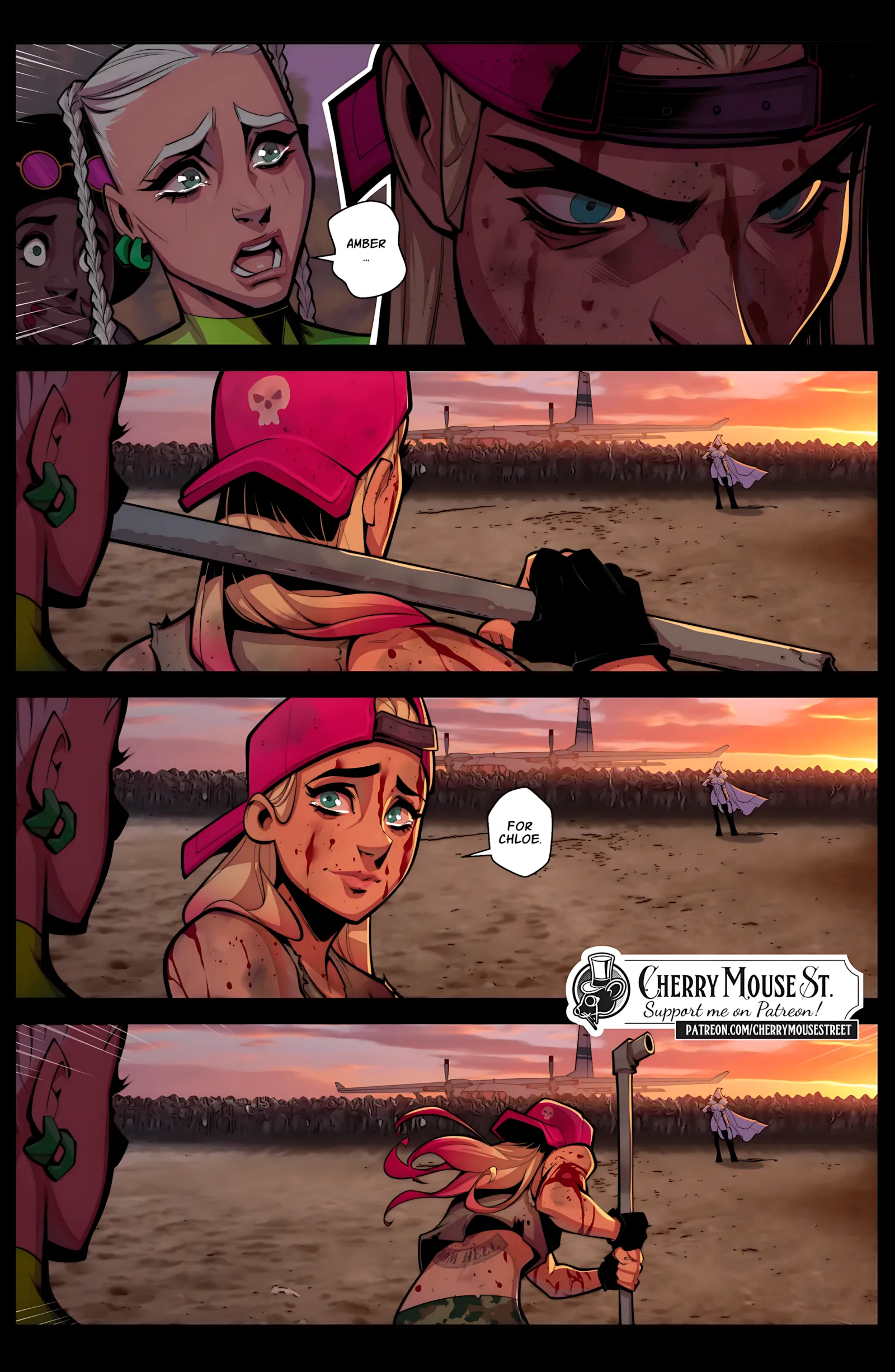 Trish and Amber: The Mexican Job [Cherry Mouse Street], Trish and Amber: The Mexican, page 34 of 40