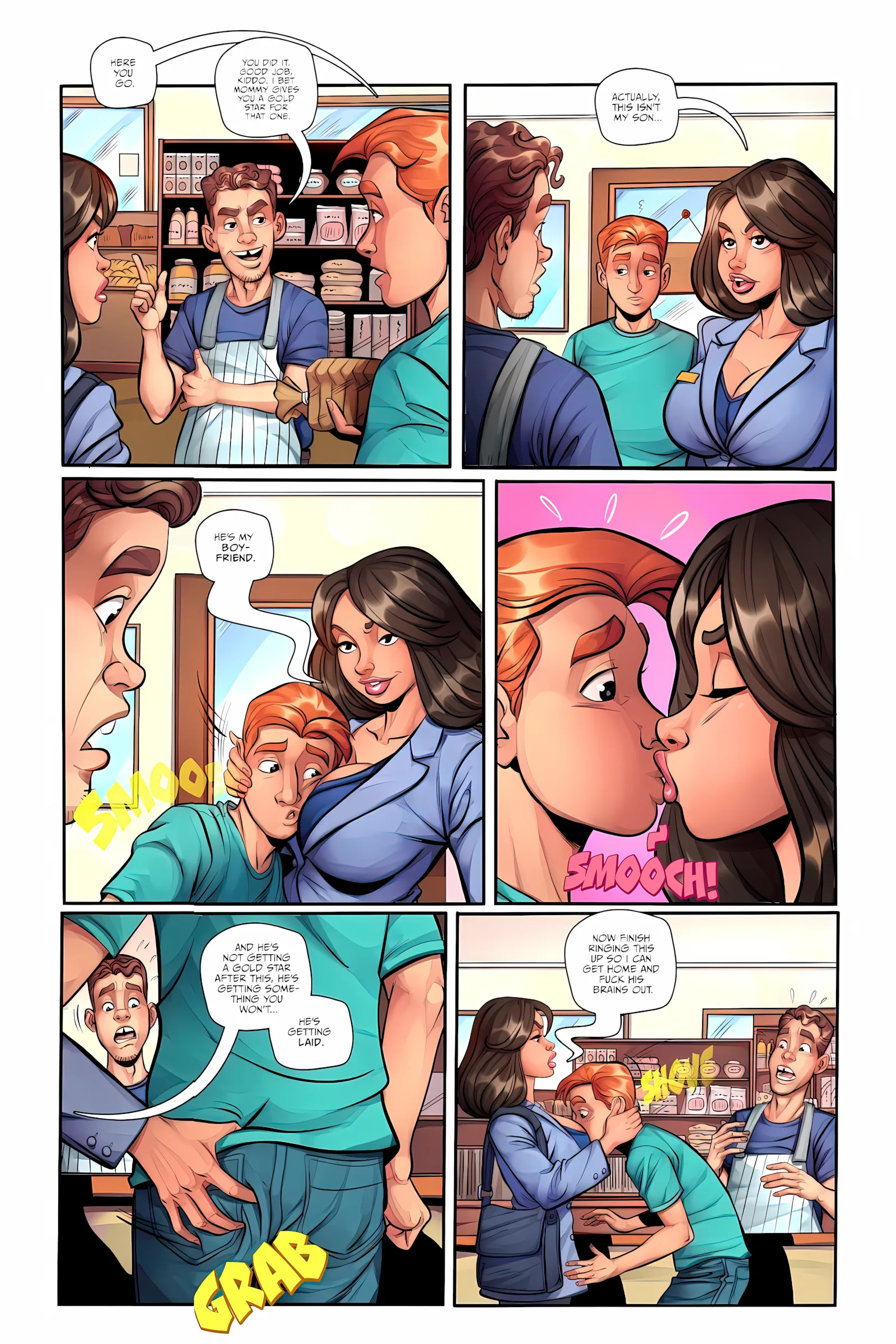 Watching My Step [JabComix], Watching My Step 5, page 6 of 22