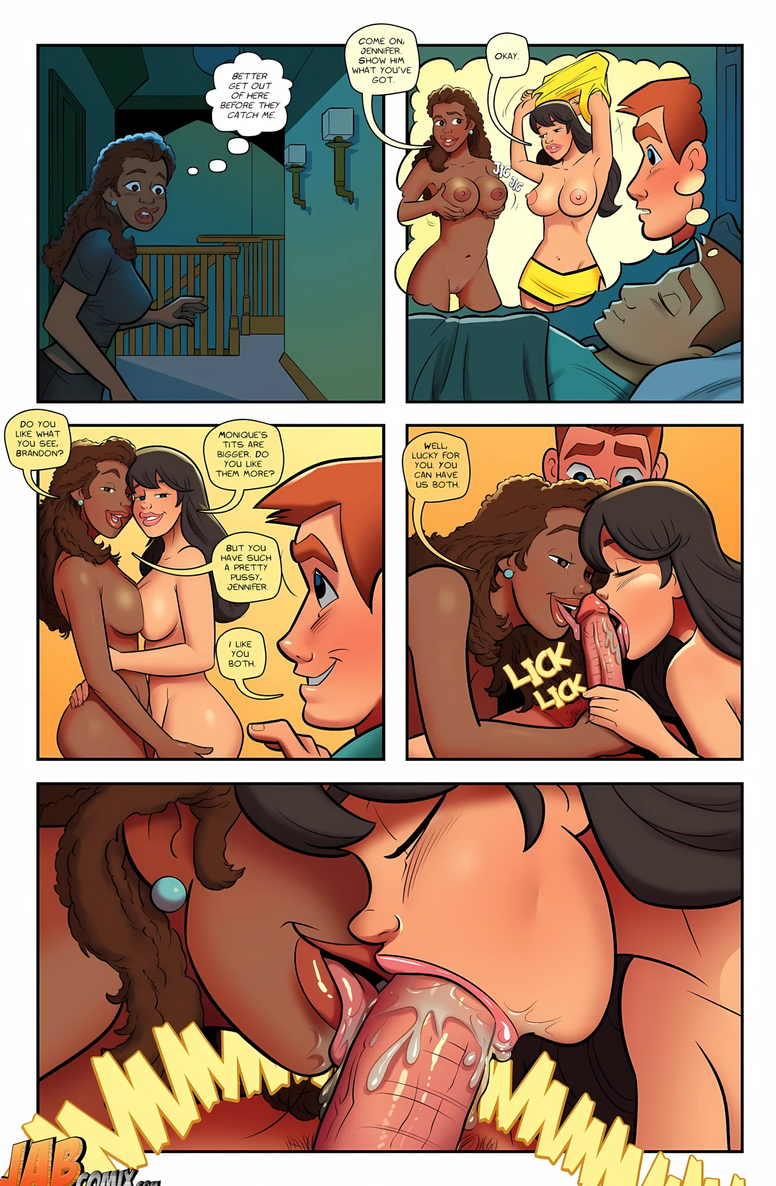 Watching My Step [JabComix], Watching My Step 3, page 12 of 22