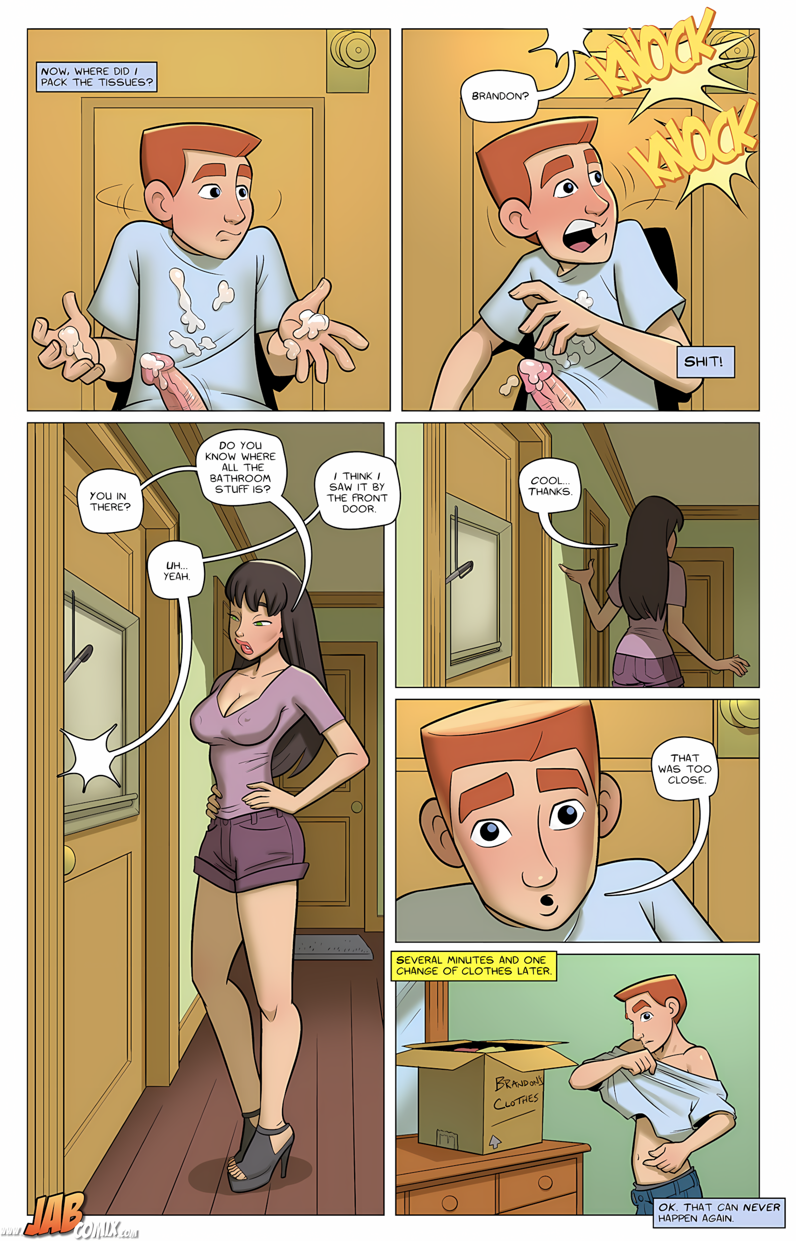 Watching My Step [JabComix], Watching My Step 1, page 23 of 24