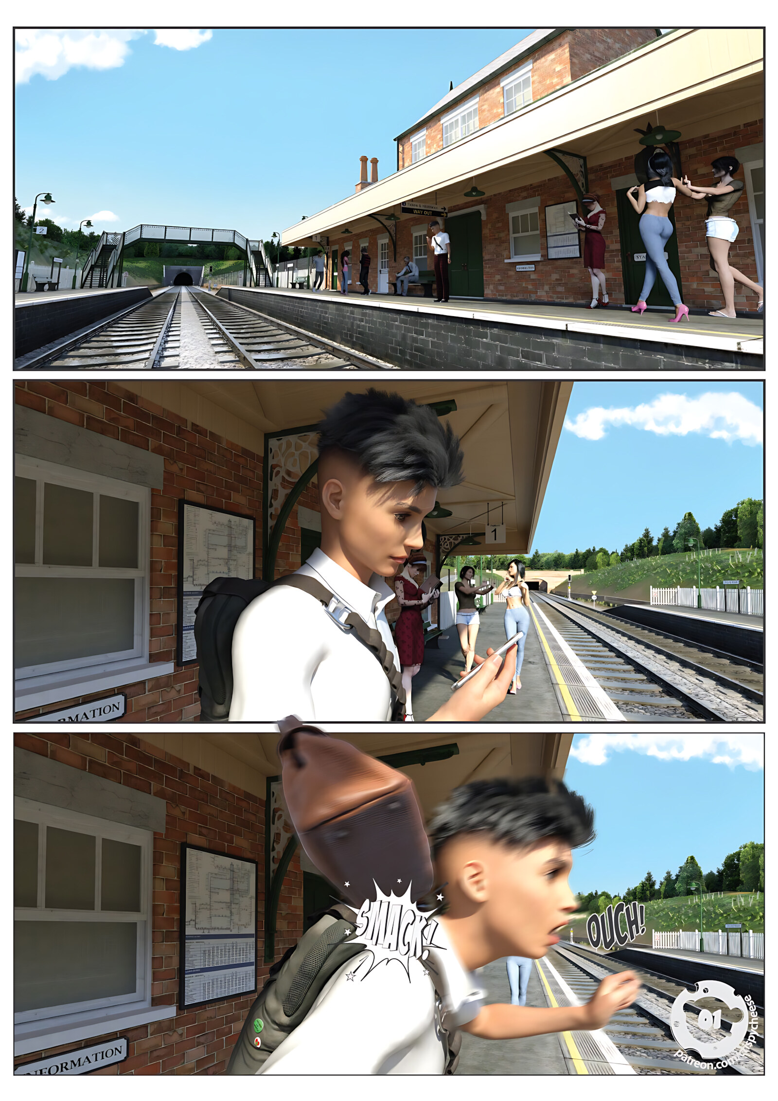 When Girl Meets Boy [Crispy Cheese], When Girl Meets Boy 1, page 2 of 10
